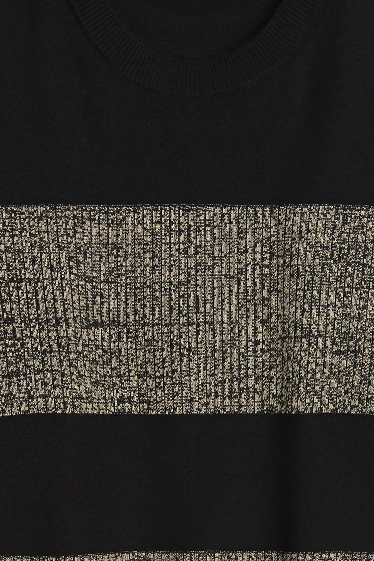 CINQUE
65175560 CIMOONA Damen Rundhals Pullover mit Blockstreifen verkürzt