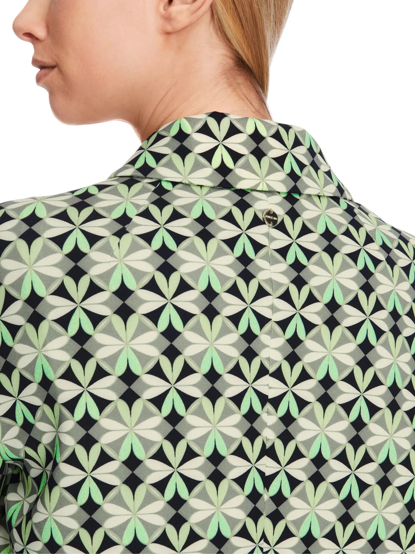 MARC CAIN
XC 31.06 J08 Bedruckte Jacke aus Scuba-Jersey soft malachite grün