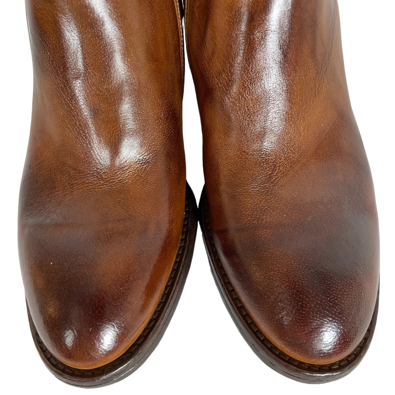 LEMARGO AH46A RANCH COGNAC Damen Stiefelette Leder Braun.