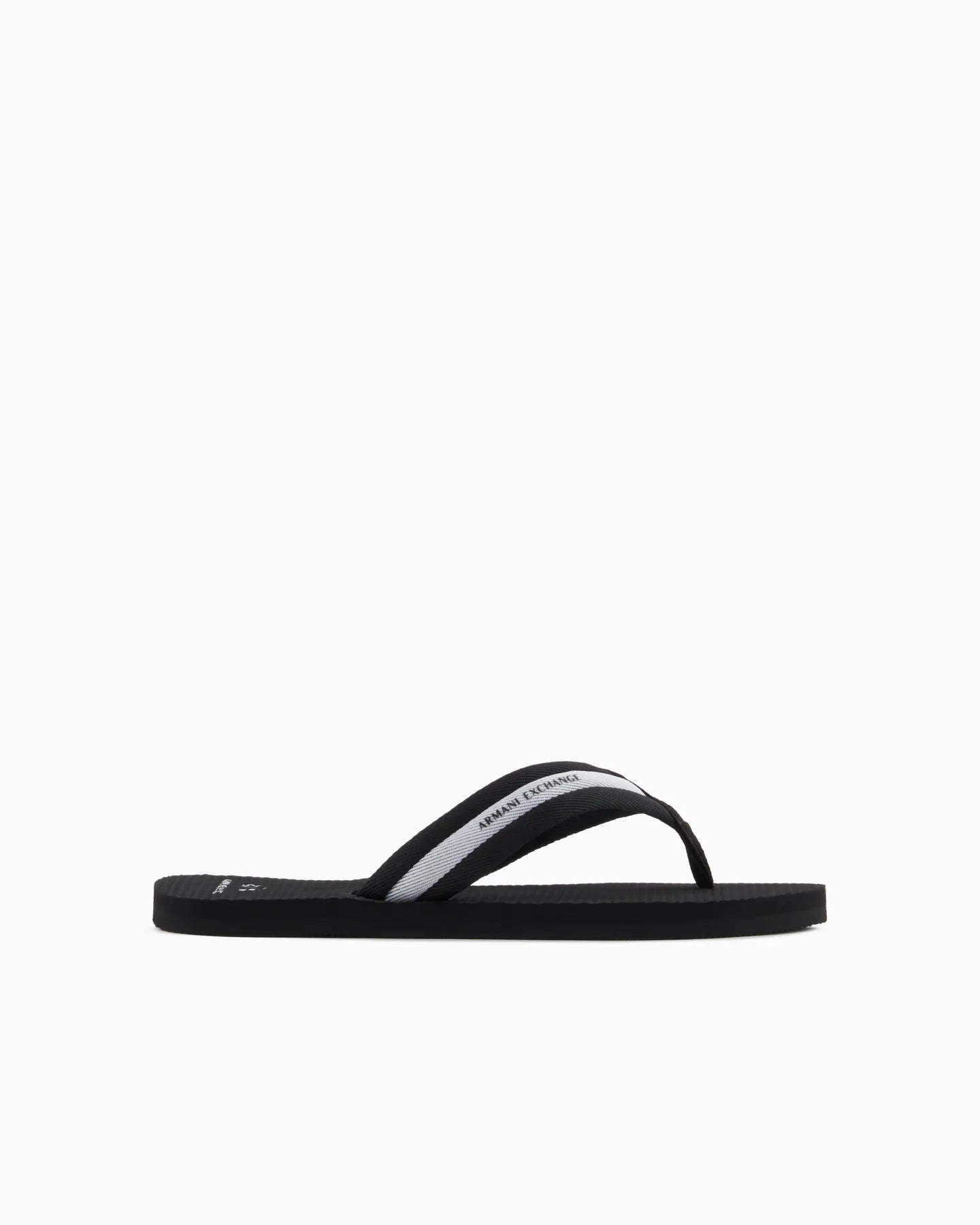 ARMANI XUQ006 XV962 Herren Flip Flop Zehentrenner Schwarz