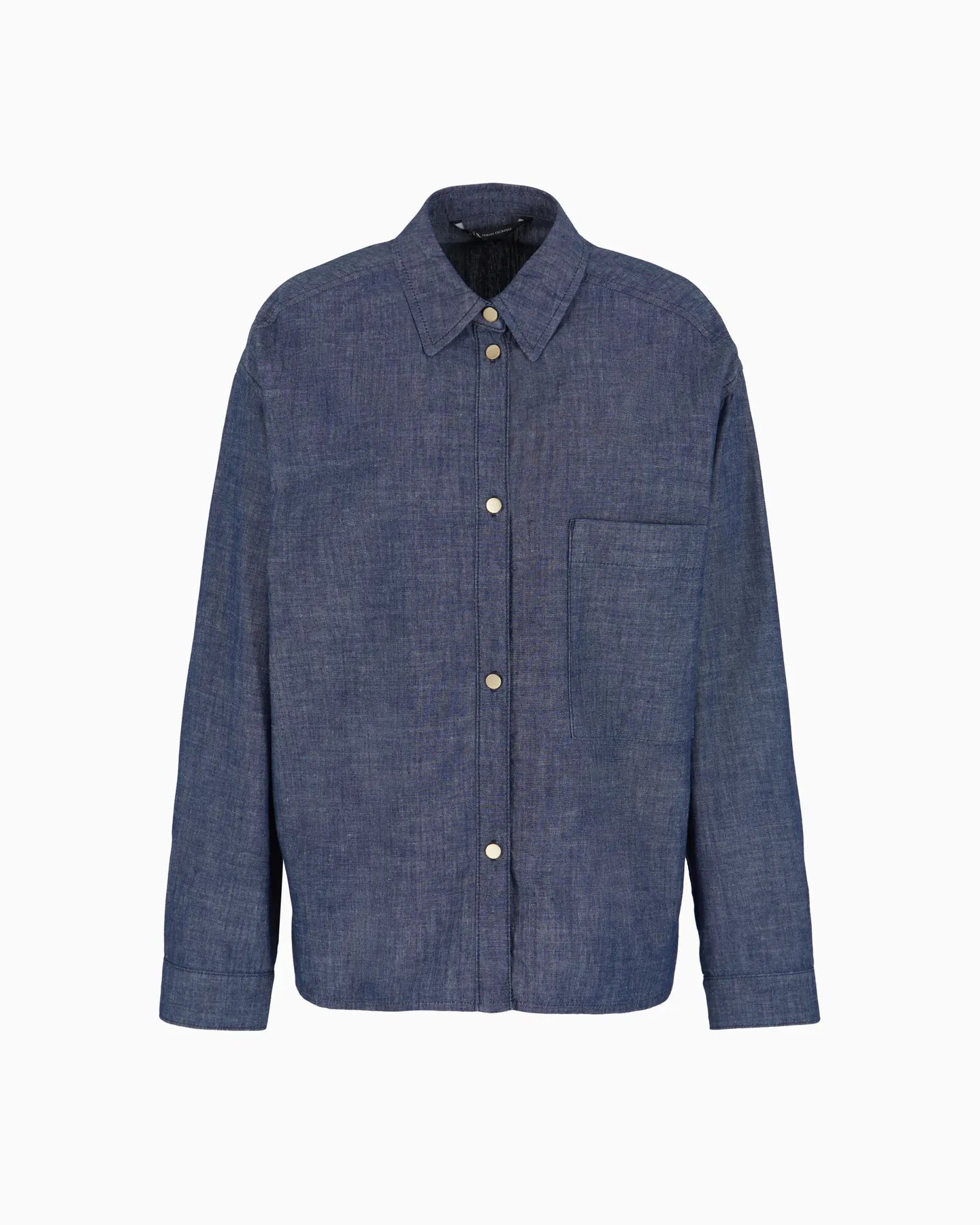 ARMANI - XW000202 AF12895 Hemdbluse Jeansblau