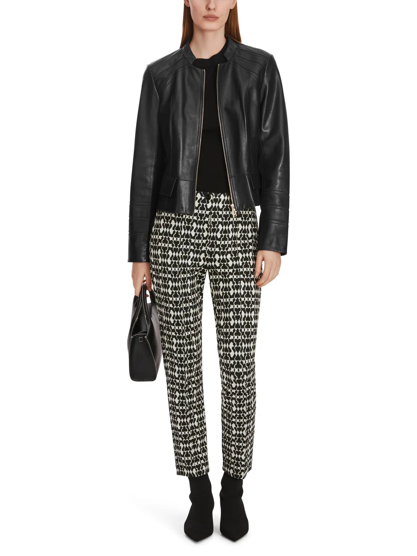 MARC CAIN XP 81.11 J18 SYDNEY Gemusterte Strickhose