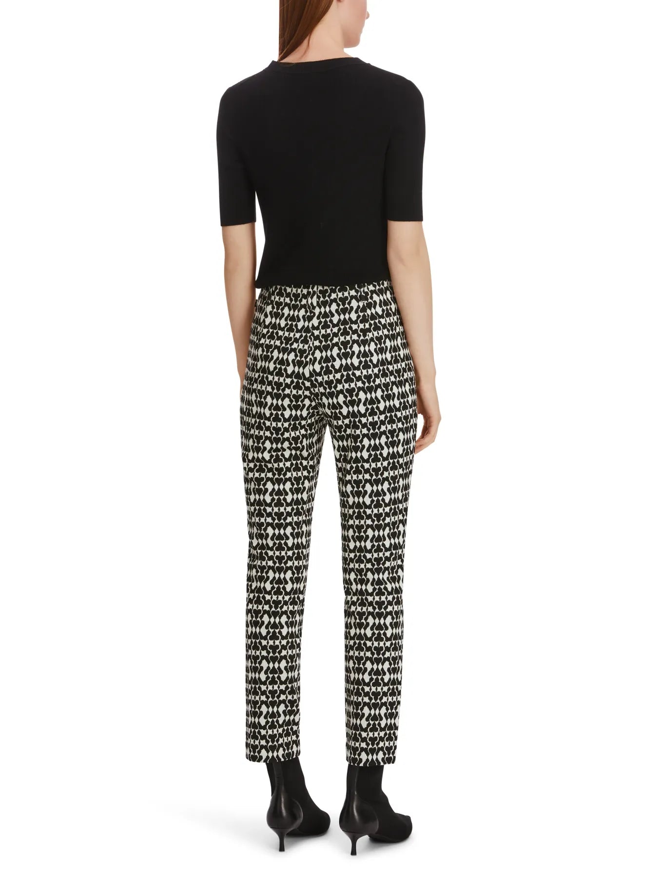 MARC CAIN XP 81.11 J18 SYDNEY Gemusterte Strickhose