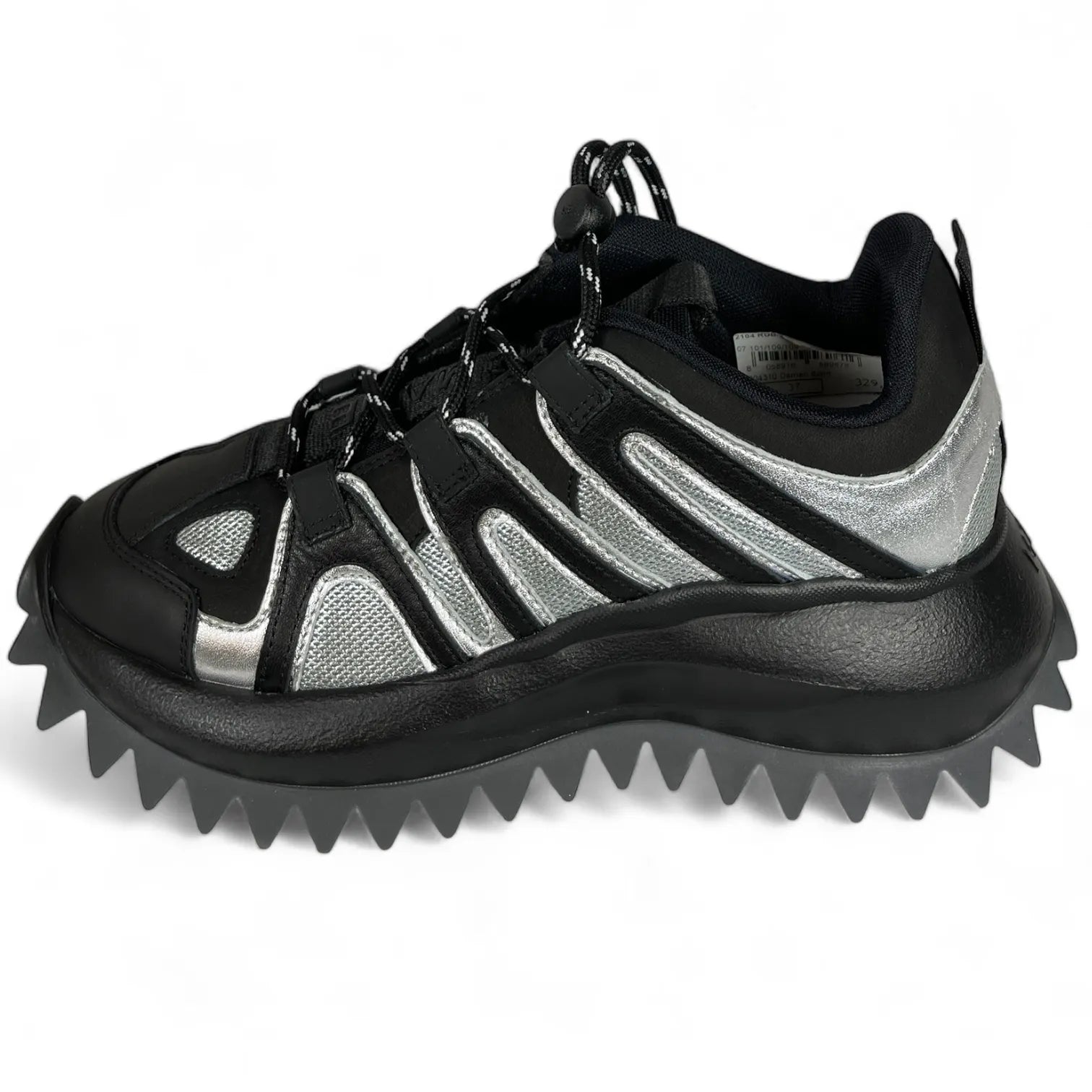 VIC MATIE 2104 RUB/SPACE DAMEN SNEAKER SILVER-BLACK