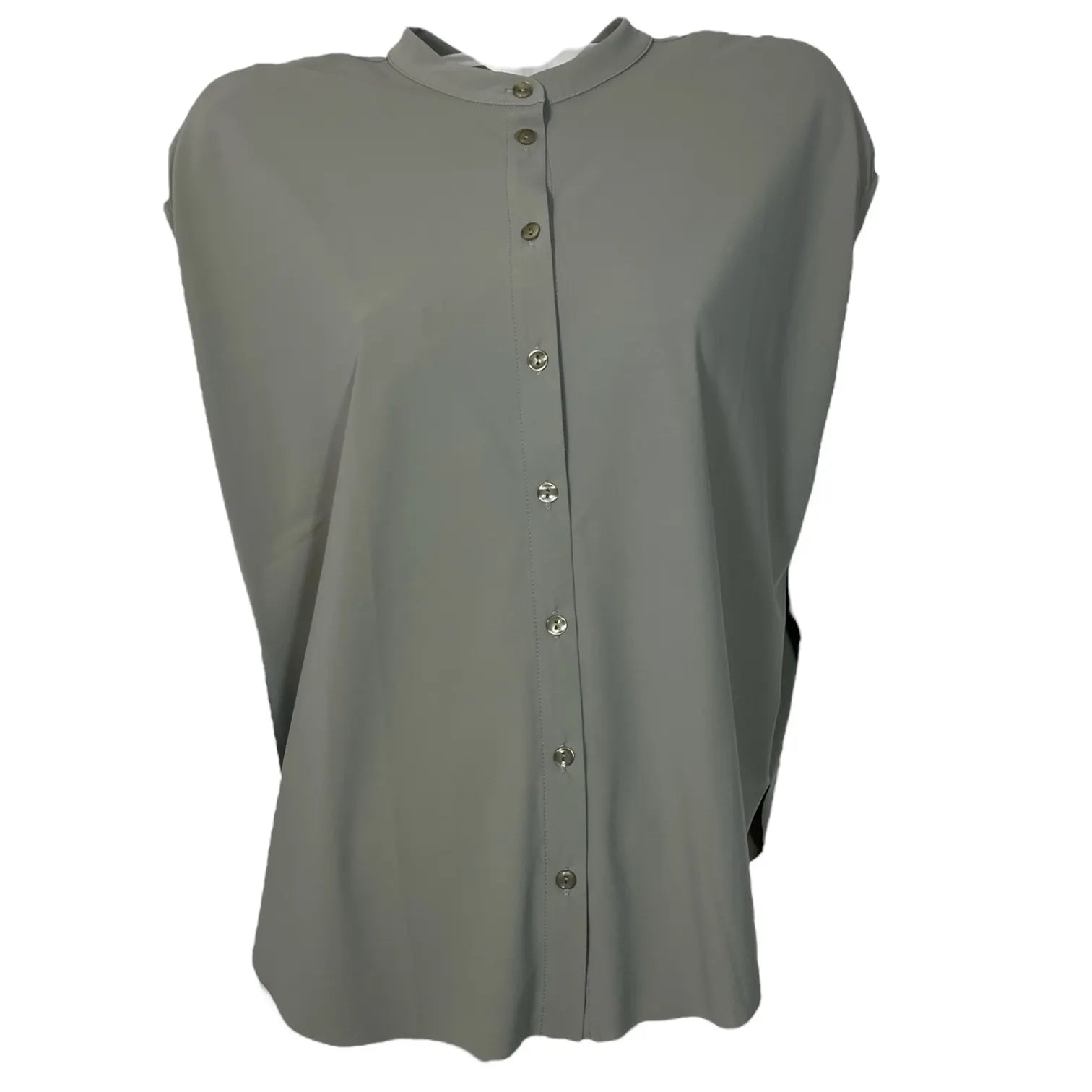 JAPAN TKY TOKIKO DAMEN BLUSE TECHNOJERSEY STRETCH OLIVE