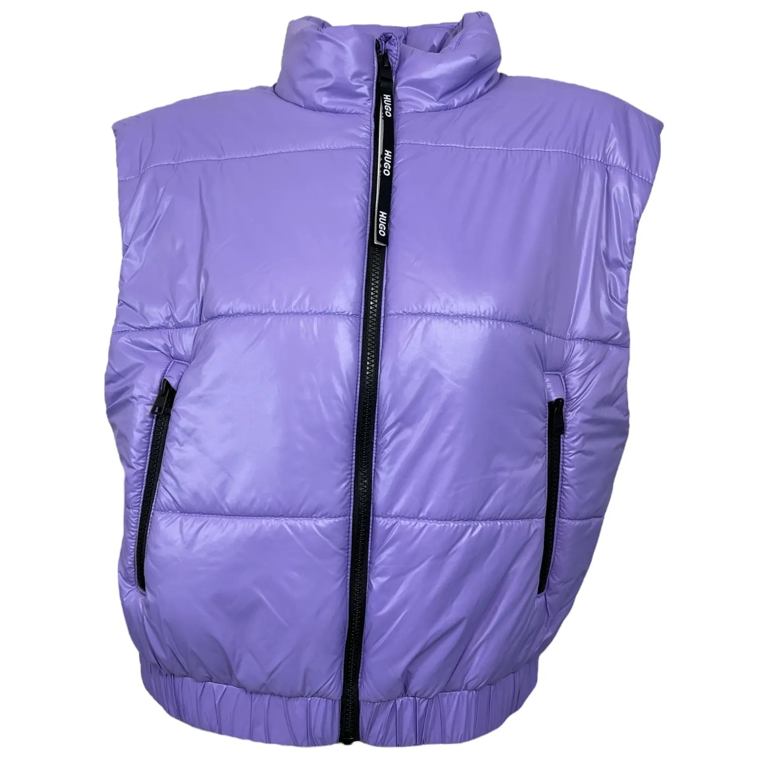 HUGO 50522514 Felere-2 10262540 01 Damen Weste Open Purple Lila