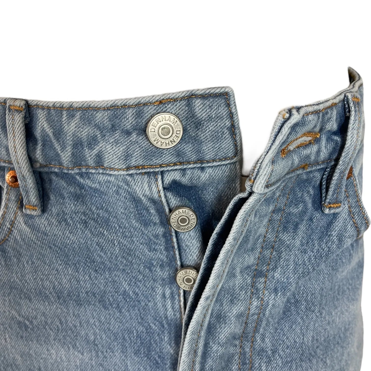 DENHAM 02-24-04-17-001 SHINJU SKIRT LBSW DAMEN ROCK LIGHT BLUE