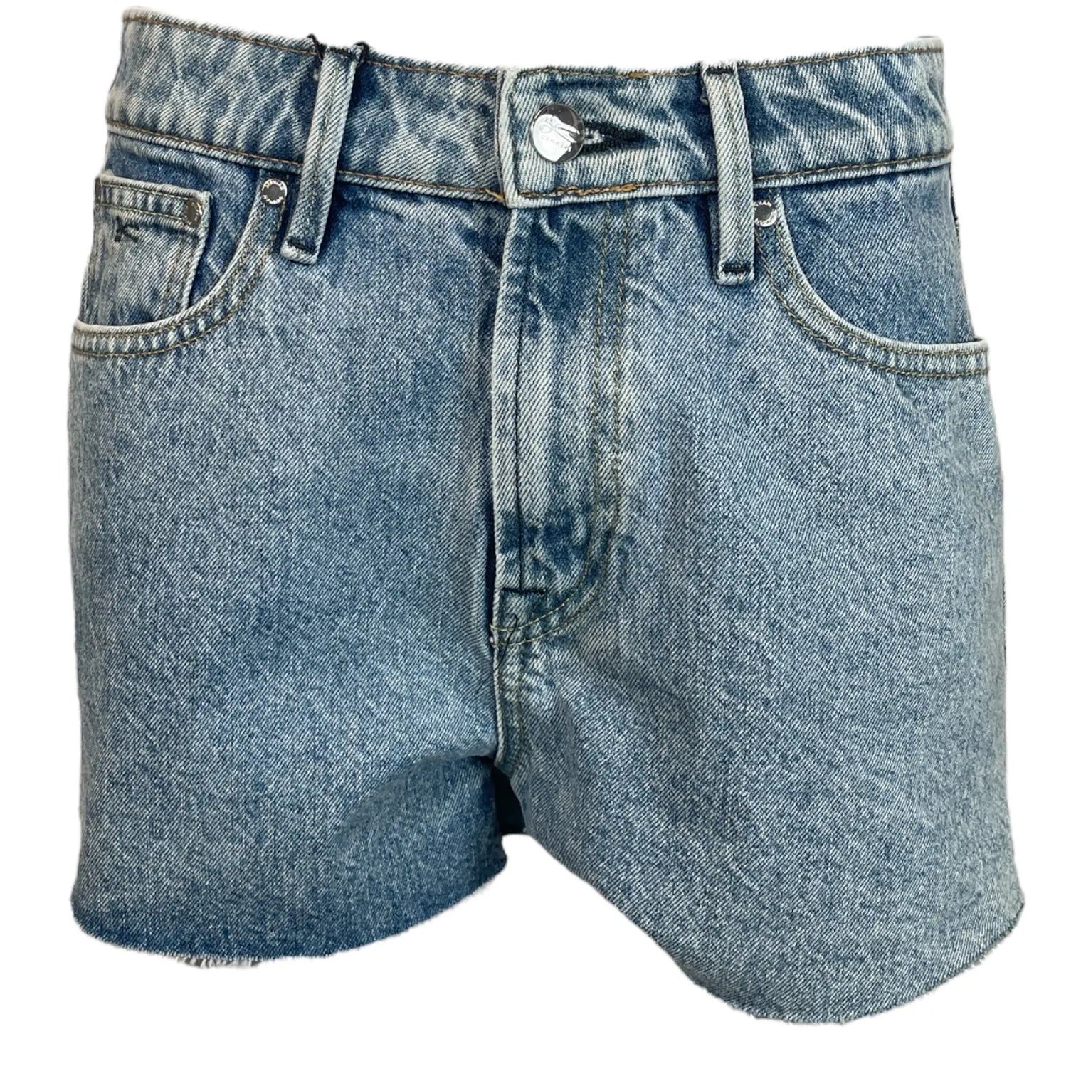 DENHAM 02-23-03-16-012 BRITT DAMEN SHORTS AMSWR MID BLUE