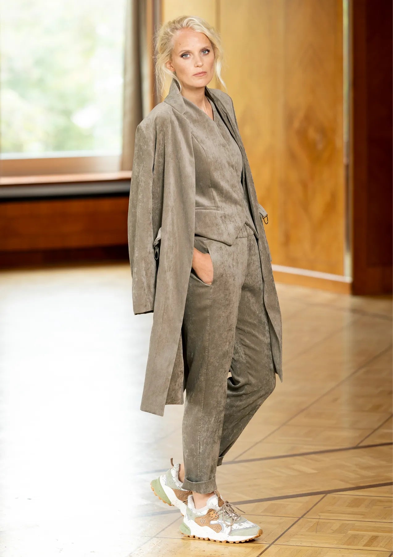 ANIA SCHIERHOLT - HO2991/10 DAMEN HOSE KROKANT.