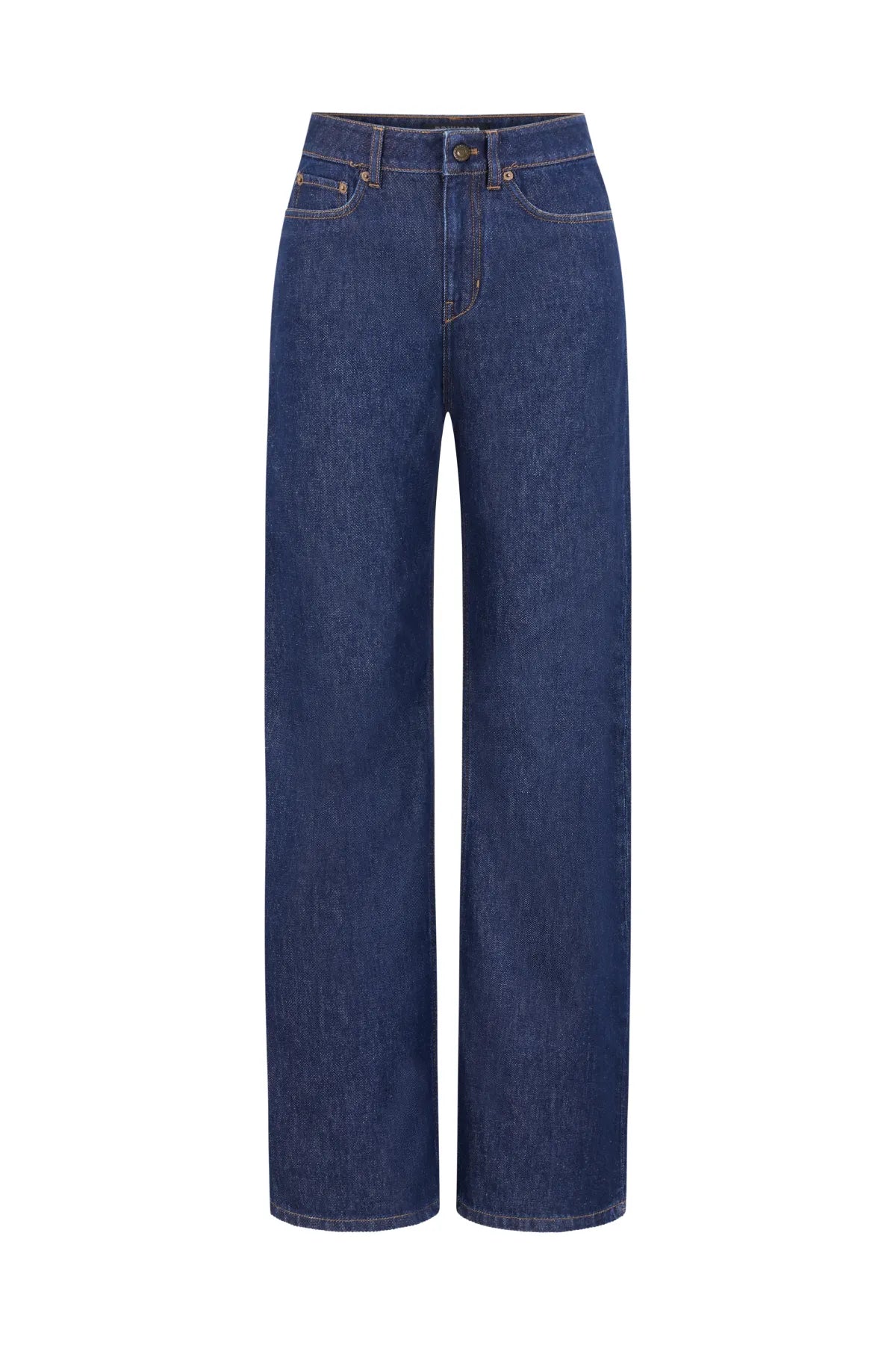 DRYKORN 260089 MEDLEY 10 Damen Jeans Wide Leg Blau 3000