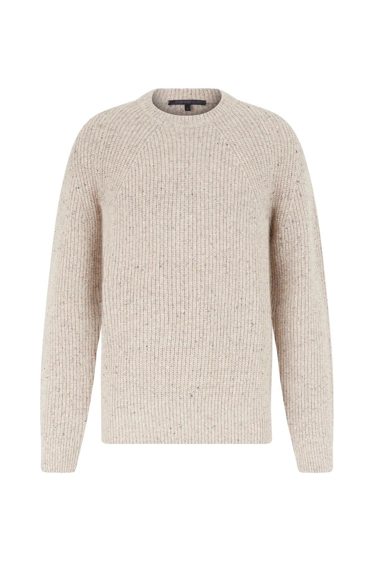 DRYKORN 425128 RIPPLEY 10 Strickpullover in Woll-Mix Hellbraun 1715