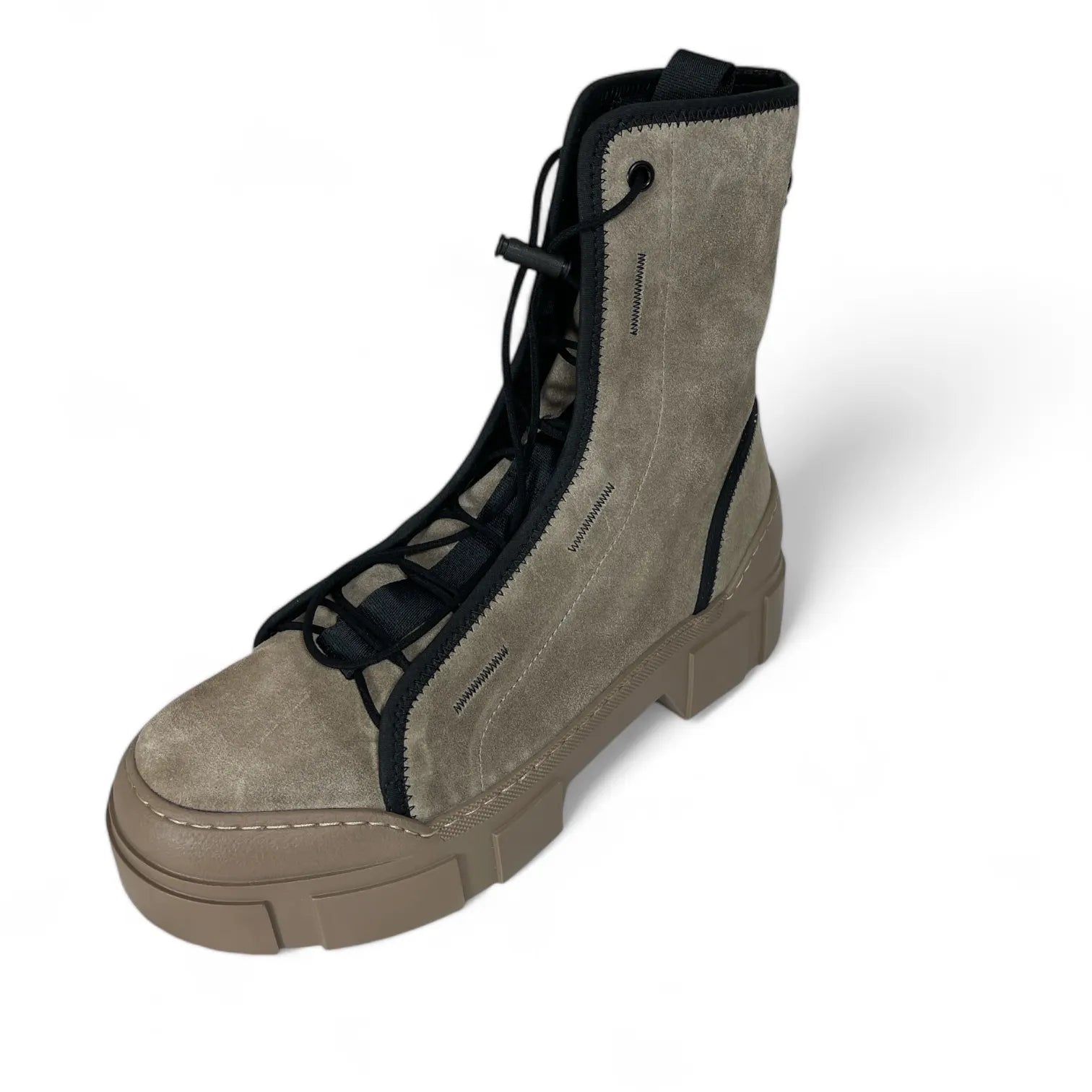 VIC MATIE - 2002 SILVERSTONE DAMEN LEDER BOOTS SUEDE SAFARI 306