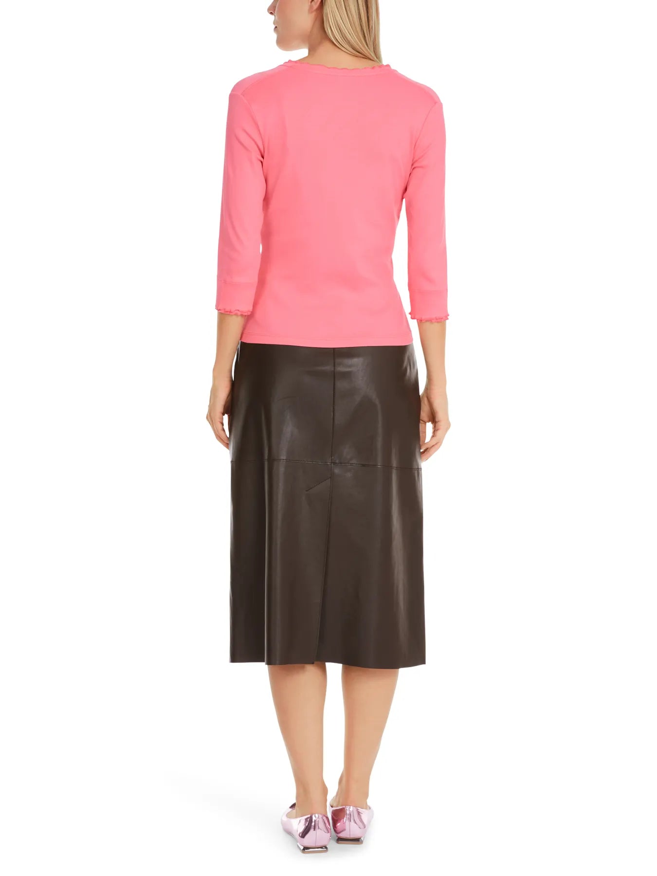 MARC CAIN
YA 31.34 J50 Uni Jacke in Cotton-Ripp Rose bright candy pink