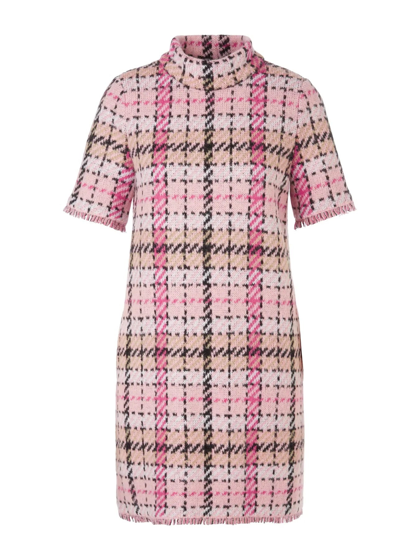 MARC CAIN
XC 21.41 M16 Kurzes Kariertes Minikleid warm rose