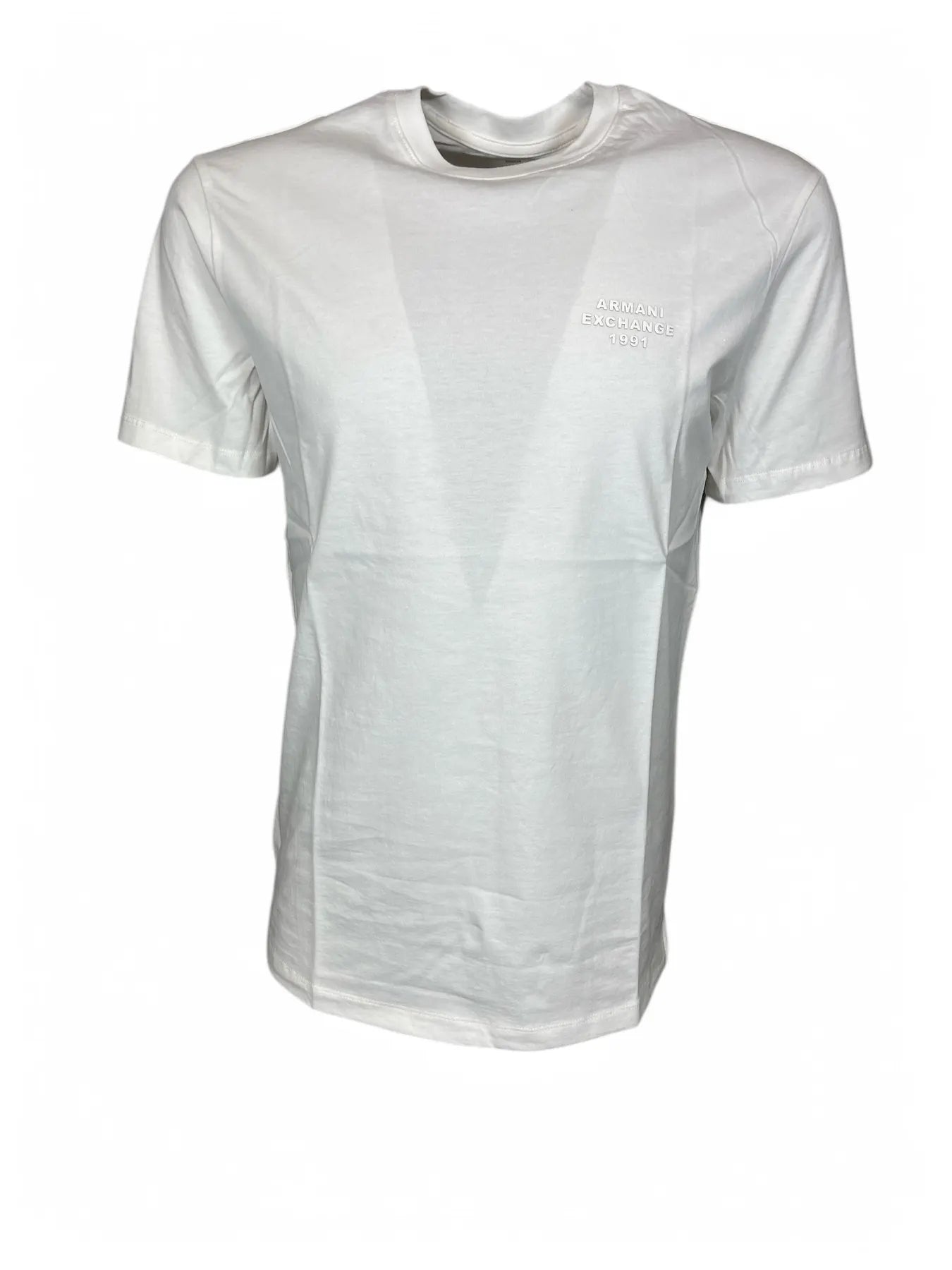 ARMANI - XM000752 AF12308 Herren T-Shirt mit Silikon Logo