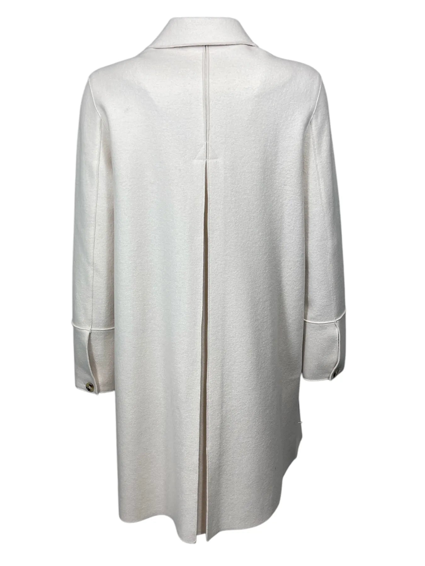 OAKWOOD AGATA 65063 DAMEN WOLLMANTEL WOLLWEIß