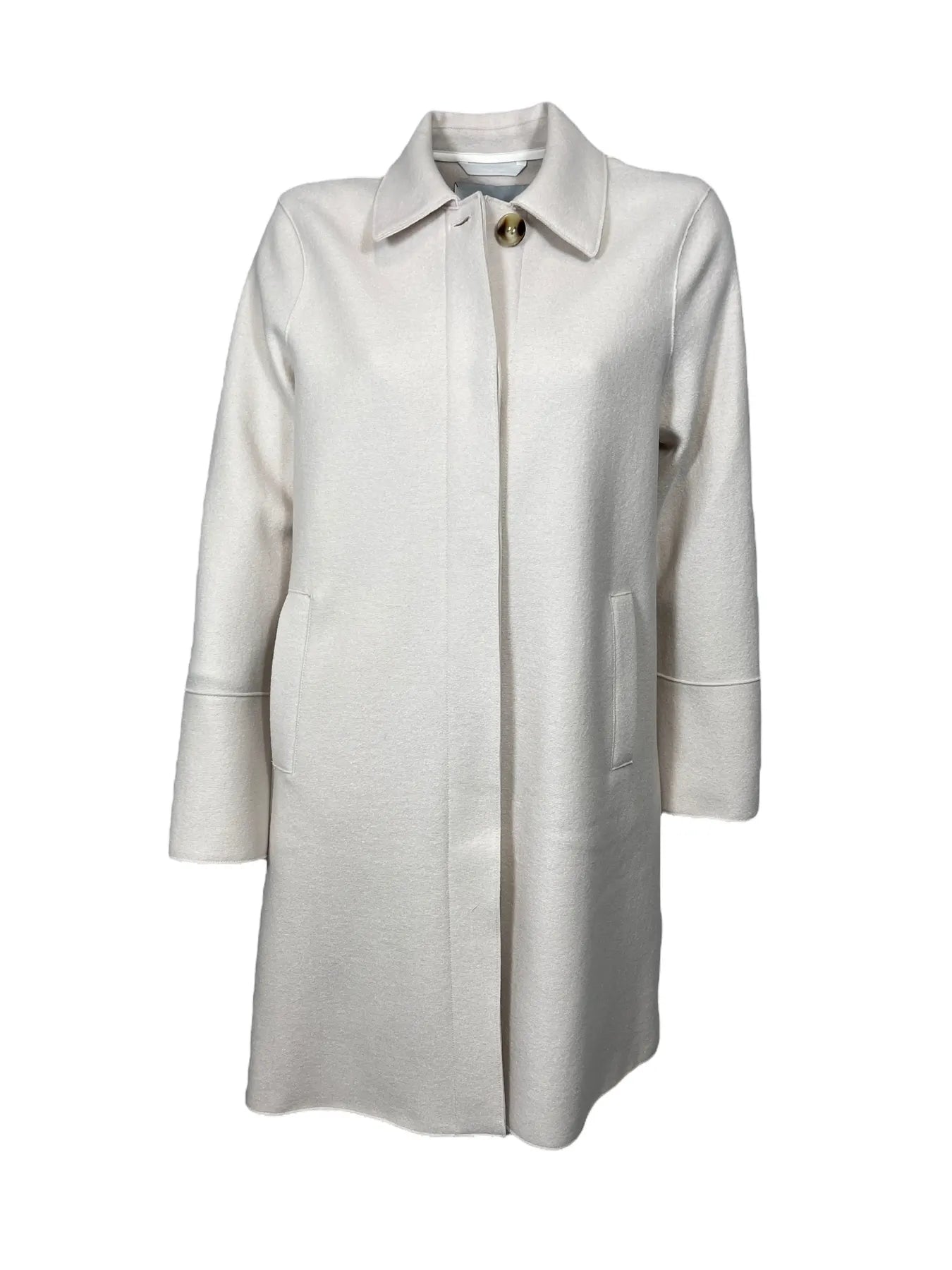 OAKWOOD AGATA 65063 DAMEN WOLLMANTEL WOLLWEIß