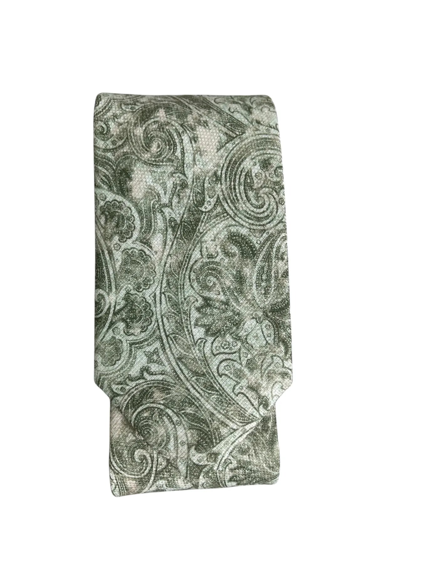 CINQUE ACC 01219 0003
Set: Krawatte und Einstecktuch oliv fantasie