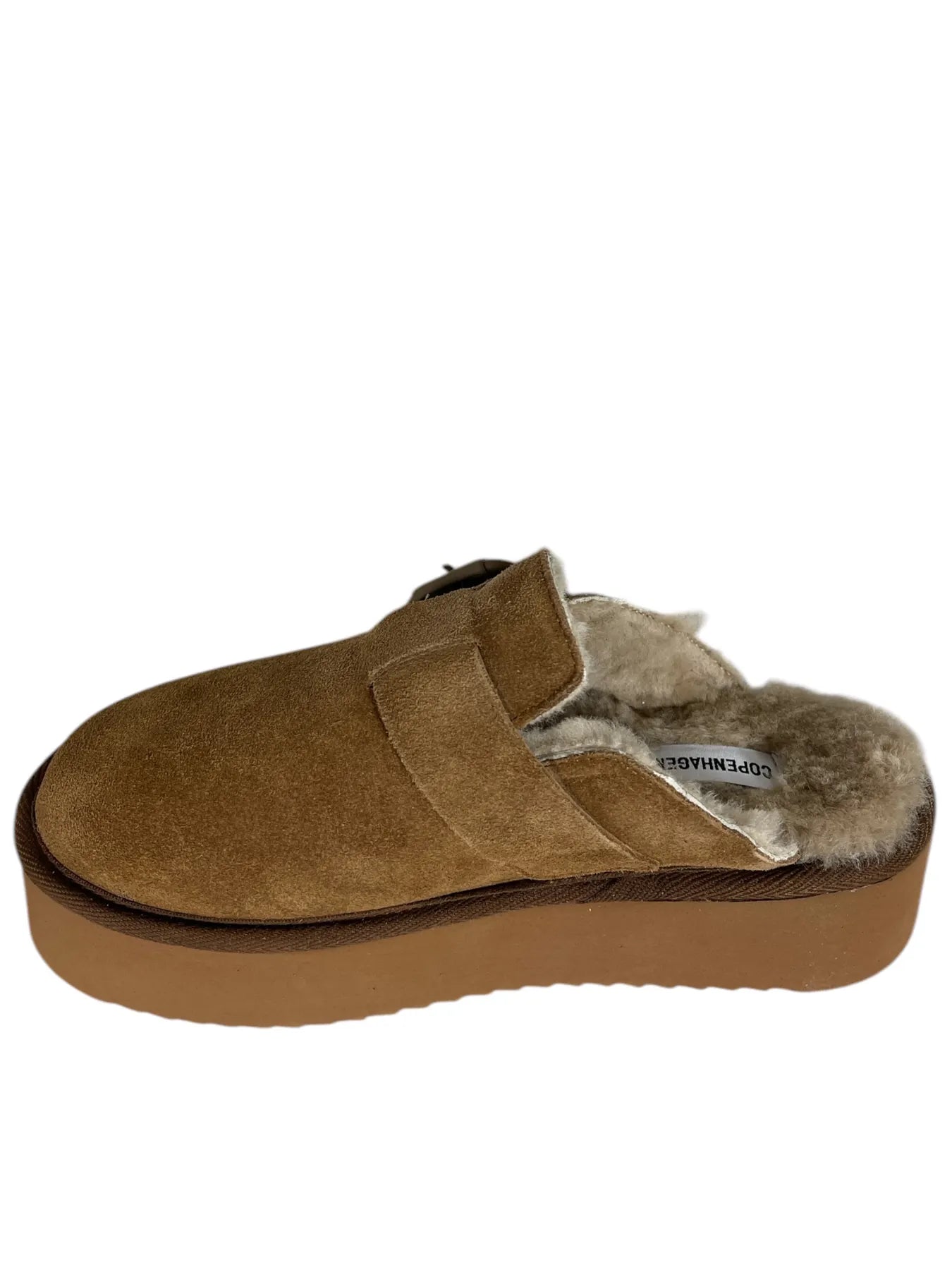COPENHAGEN CPH277 SLIPPERS SUEDE LAMMFELL BRAUN