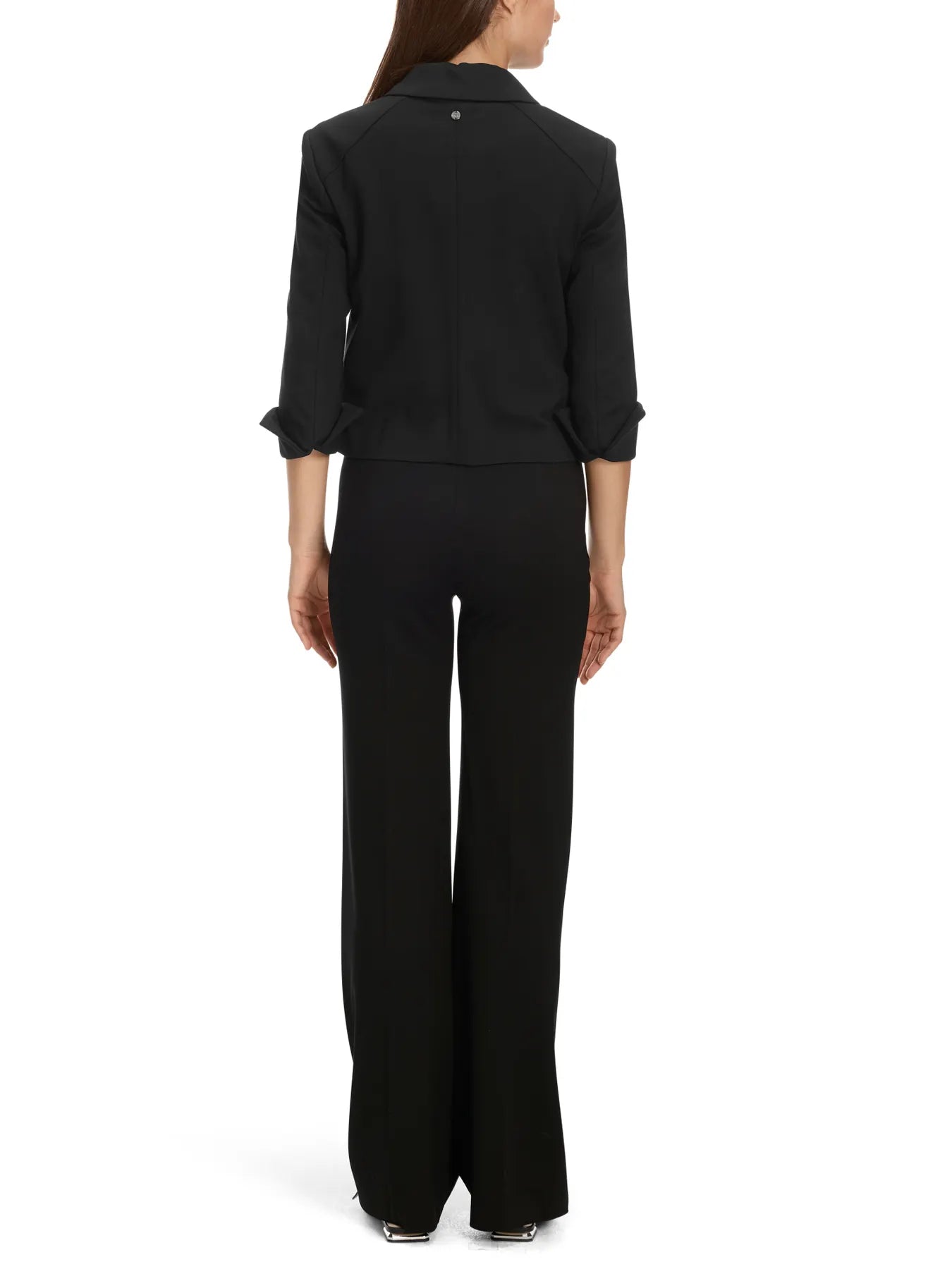 MARC CAIN
+E 31.01 J24 Kurze Jacke mit Kentkragen Schwarz