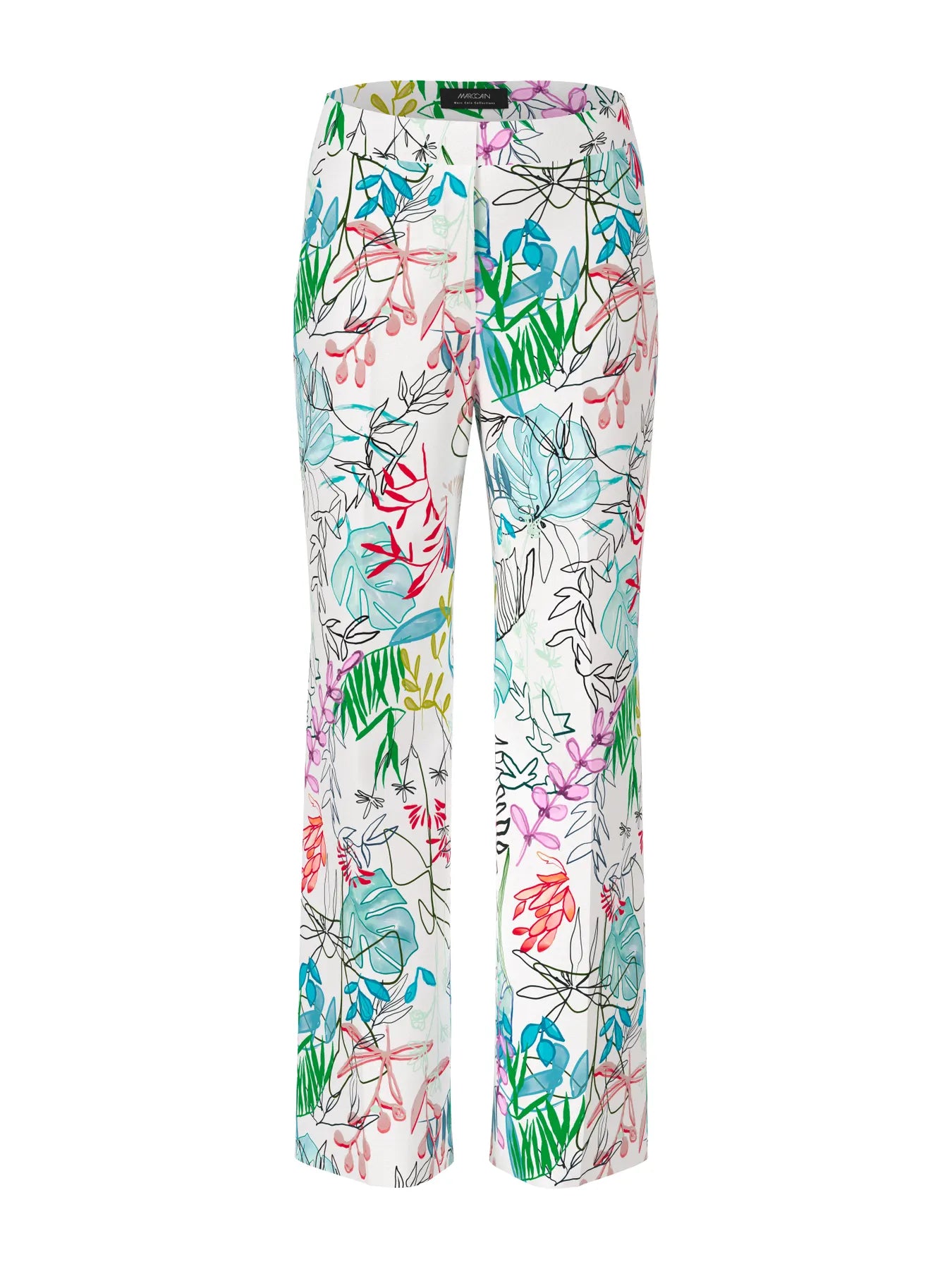 MARC CAIN
YC 81.57 W64
Damen Hose Weiß/Grün/Rot