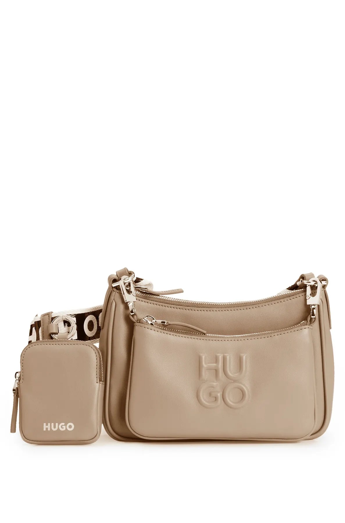 HUGO 50516579 Bel Multi Cross W.L. 10260358Damen Tasche Beige 258