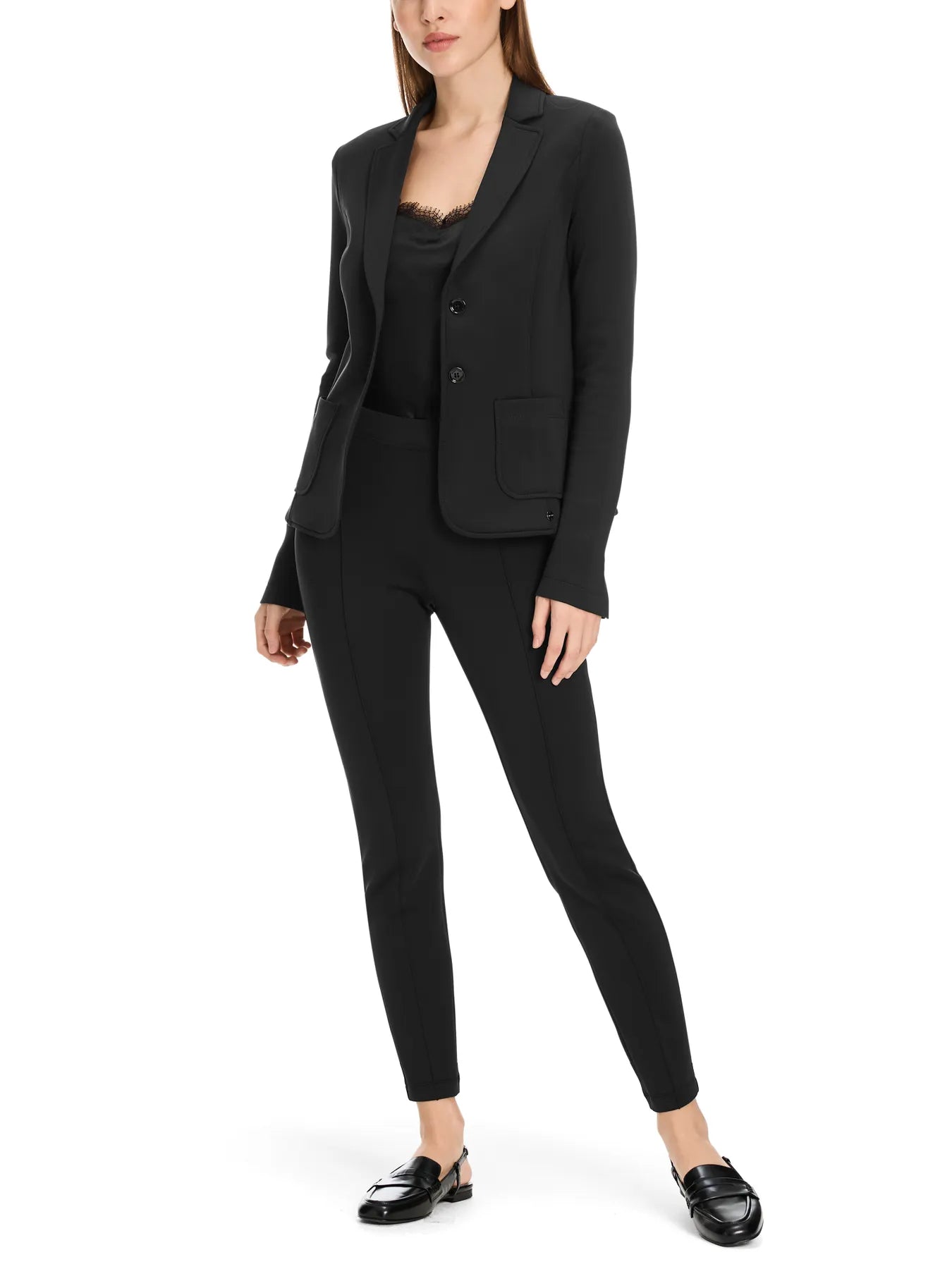 MARC CAIN +E 81.01 J35 Damen Hose aus Stretchjersey