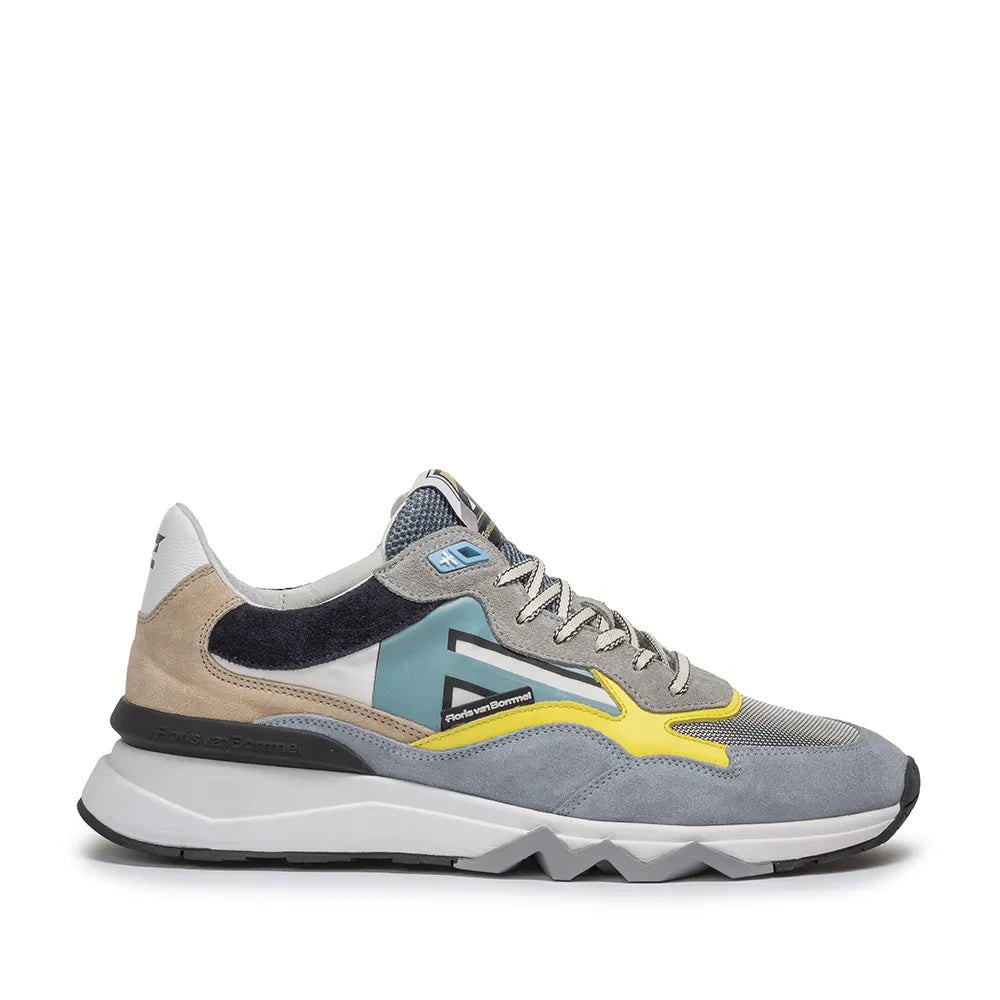 VAN BOMMEL SFM-10136-42-03 Floris Sport Sneaker DE ZAGER 02.66 Suede LightBlue