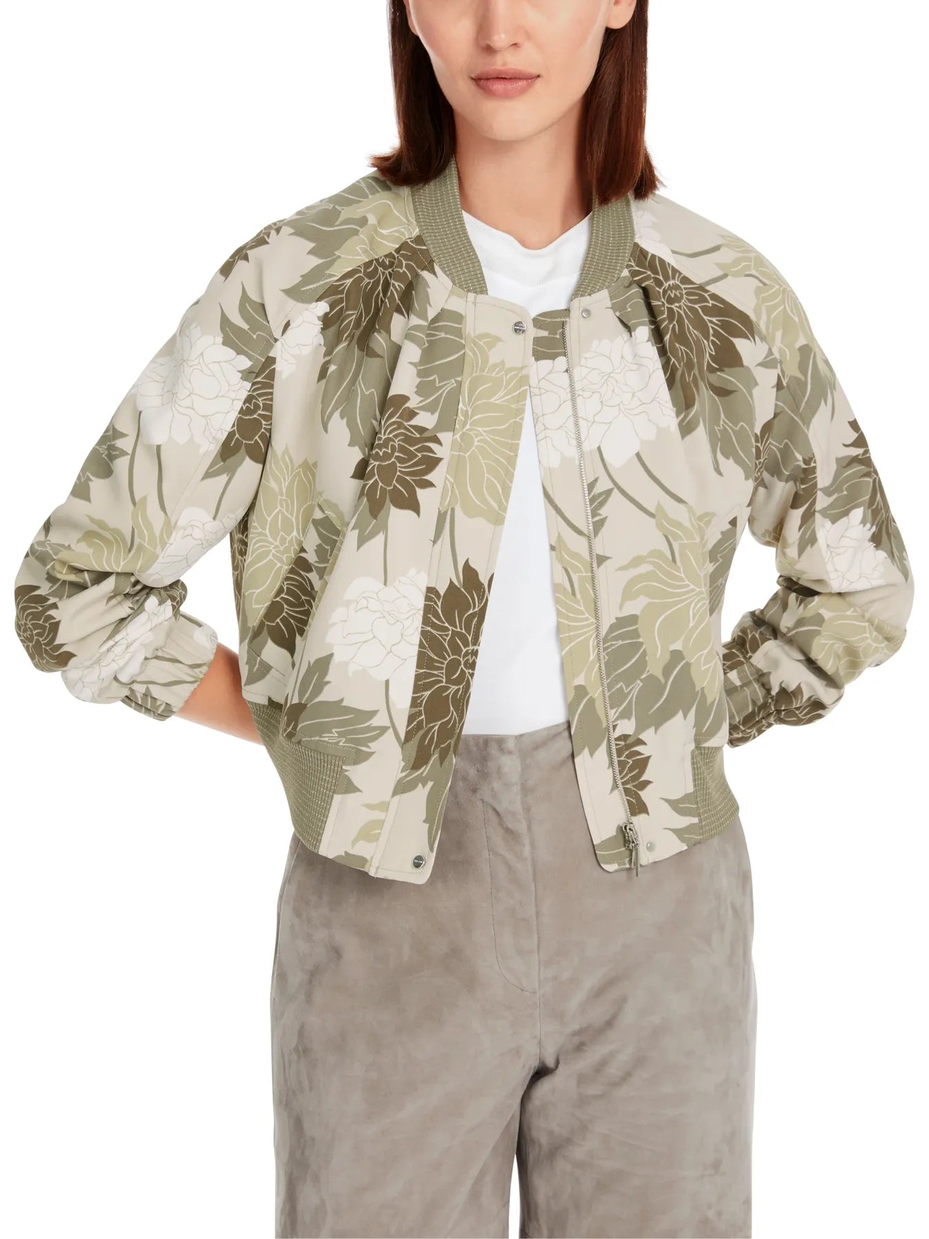 MARC CAIN
YC 31.08 W16 Jacke im Blüten-Dessin deep pearl