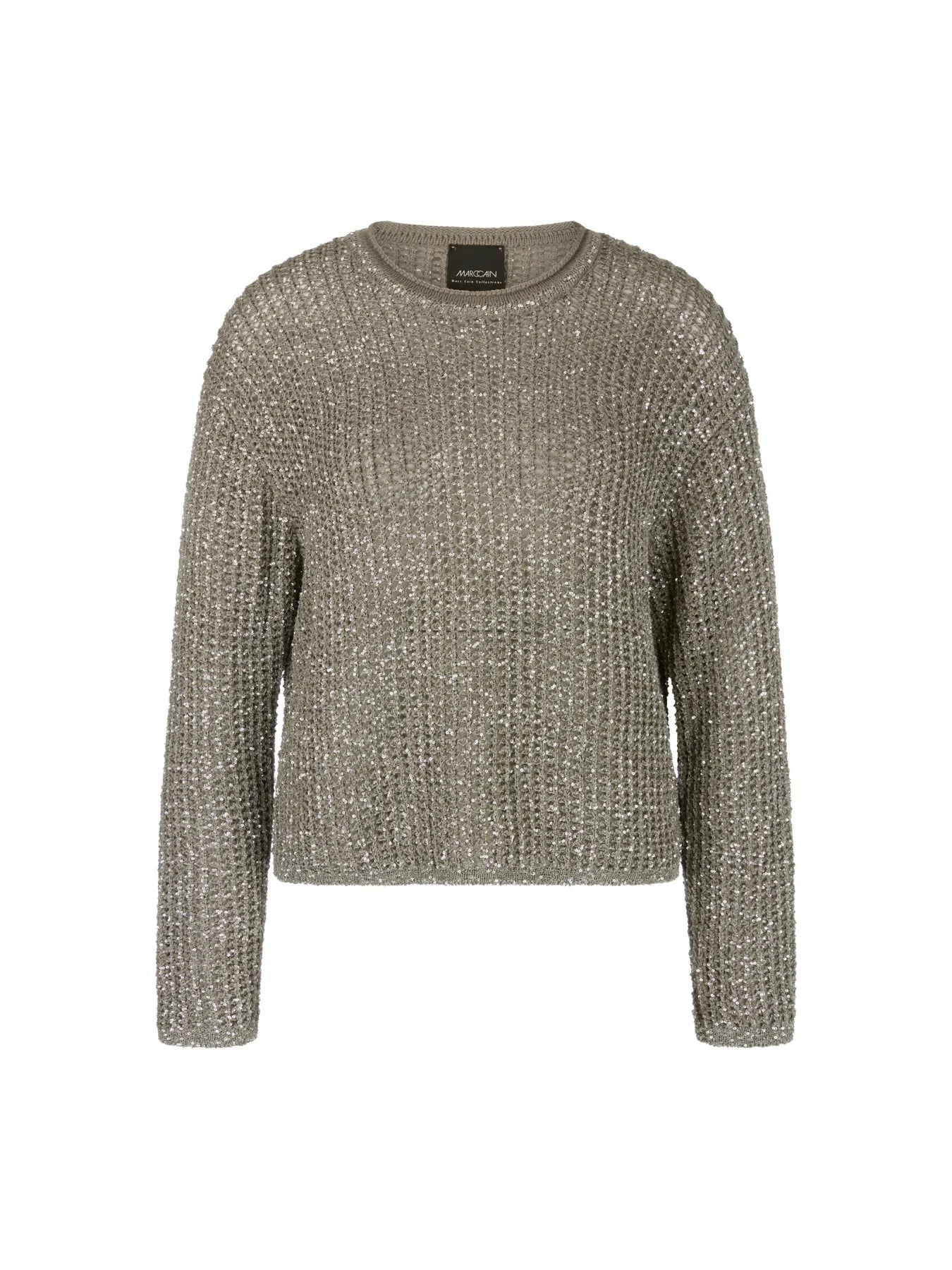 MARC CAIN
YC 41.14 M33 Luftiger Pullover Knitted in Germany
Damen Pullover sage powder