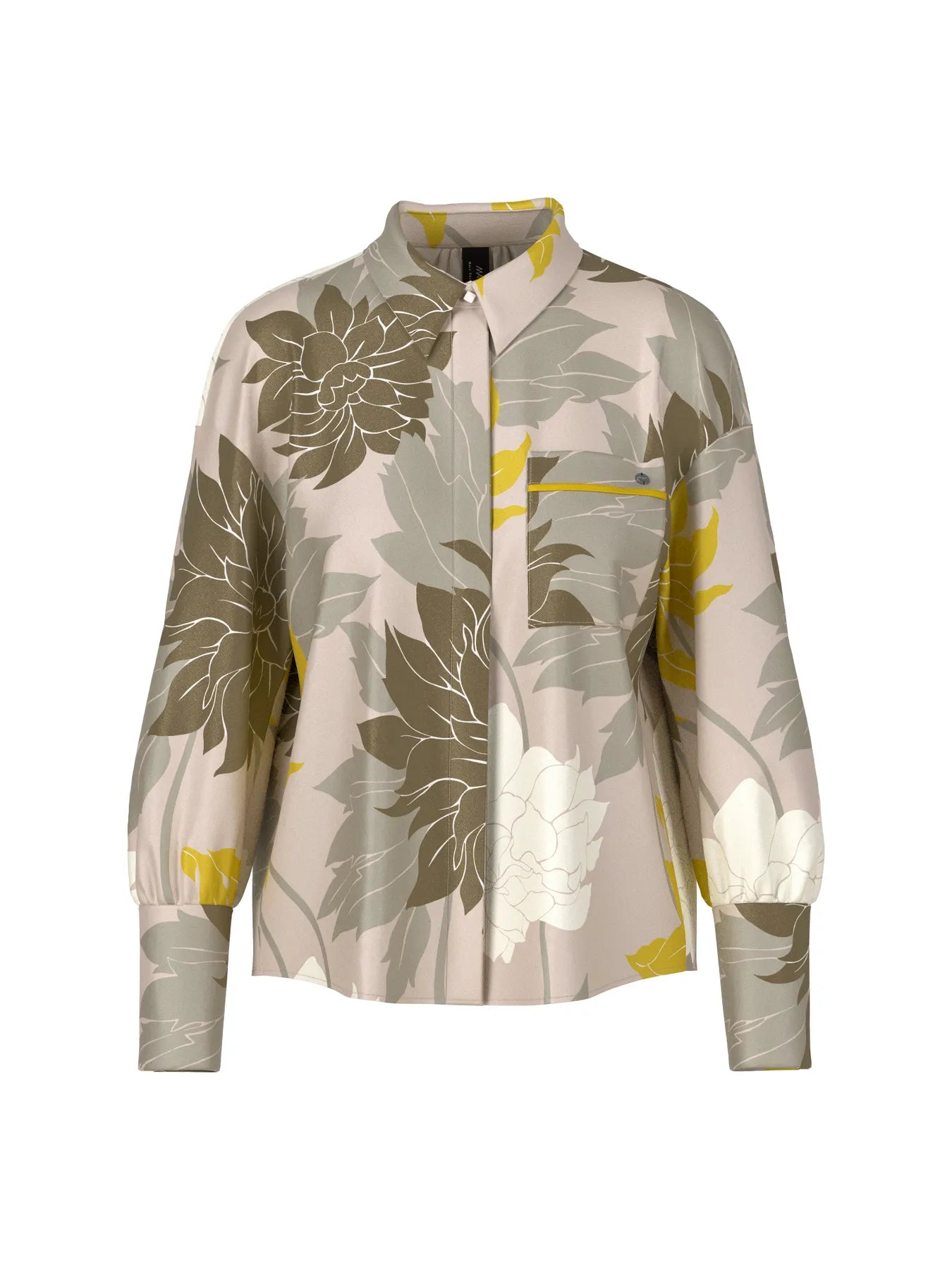 MARC CAIN
YC 51.01 W12 Bluse mit floralem Dessin deep pearl