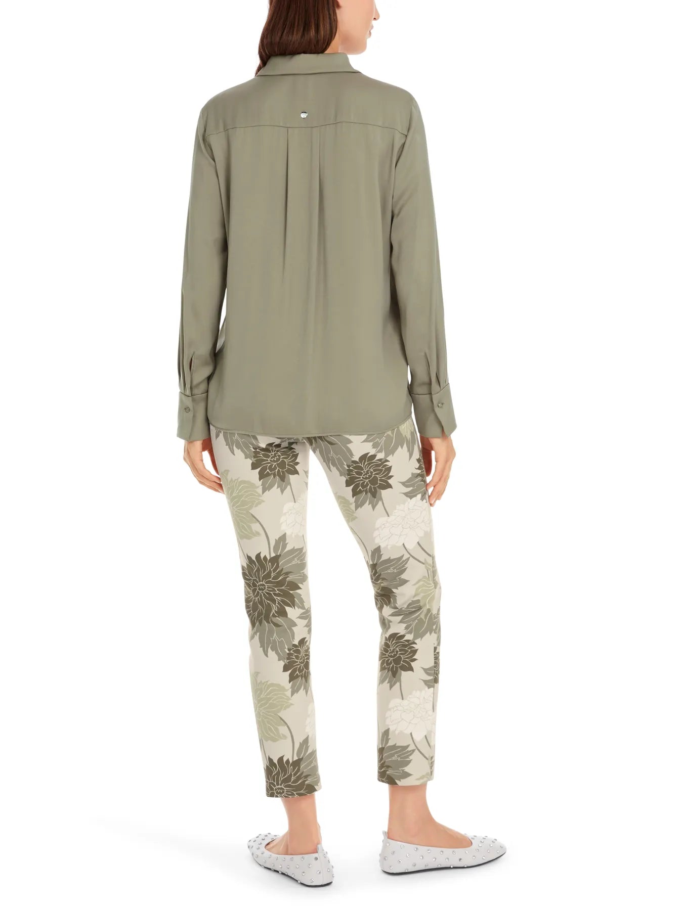 MARC CAIN
YC 51.12 W01 Bluse im Viskosecrêpe sage powder