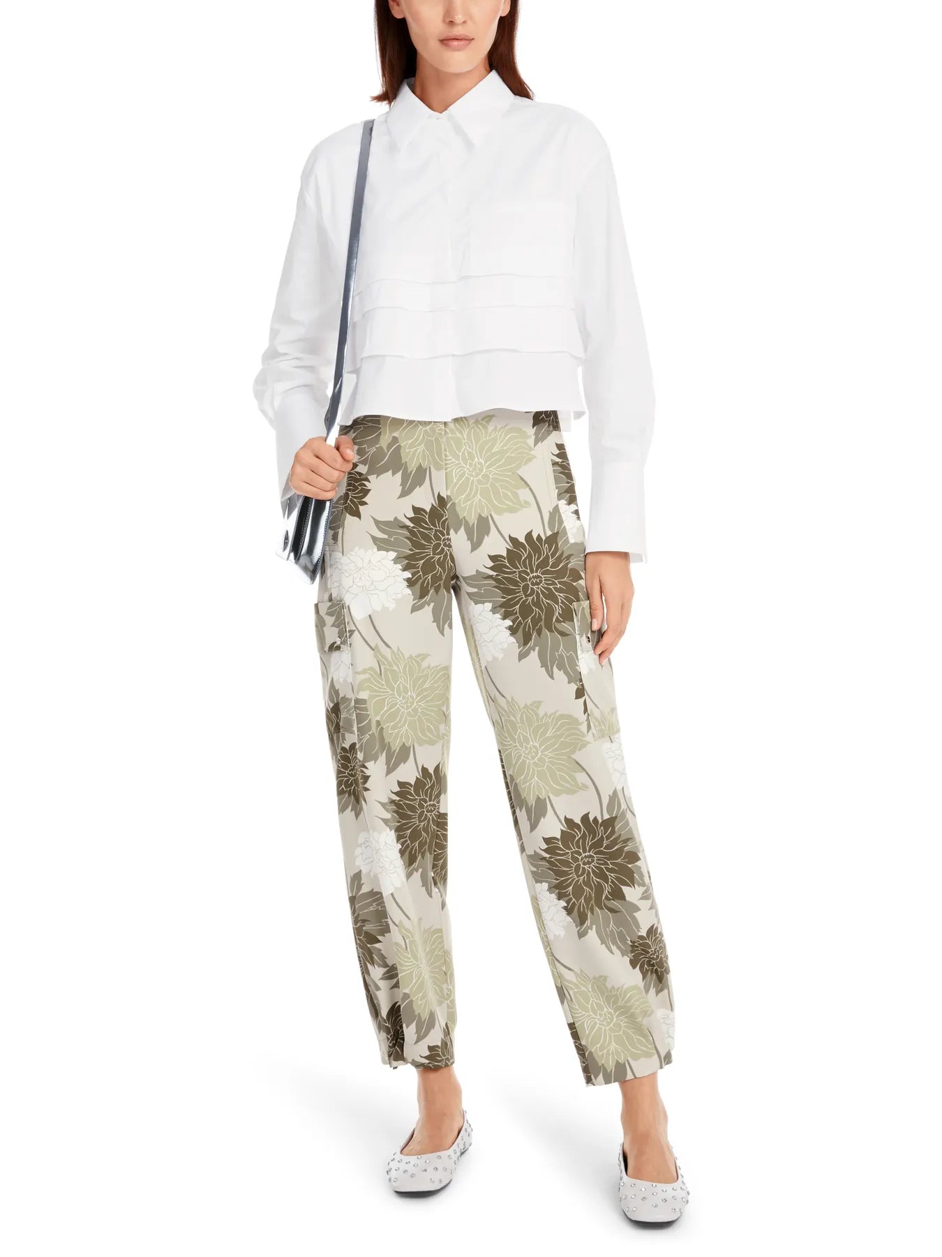 MARC CAIN
YC 51.16 W93 Bluse mit Volants white