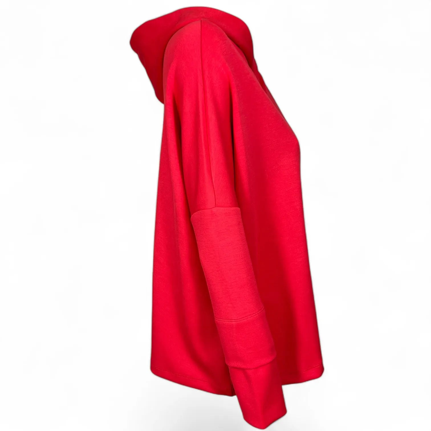 SOLDOUT - S527 2050 DAMEN ZIP SWEATSHIRT HOODIE JACKE TOMATO ROT.