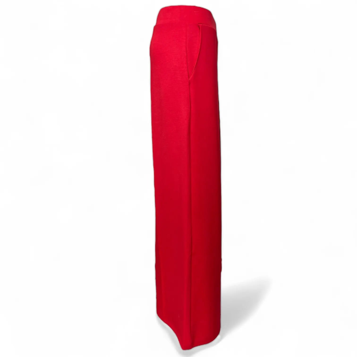 SOLDOUT - S235 2050 DAMEN MARLENEHOSE TOMATO ROT.