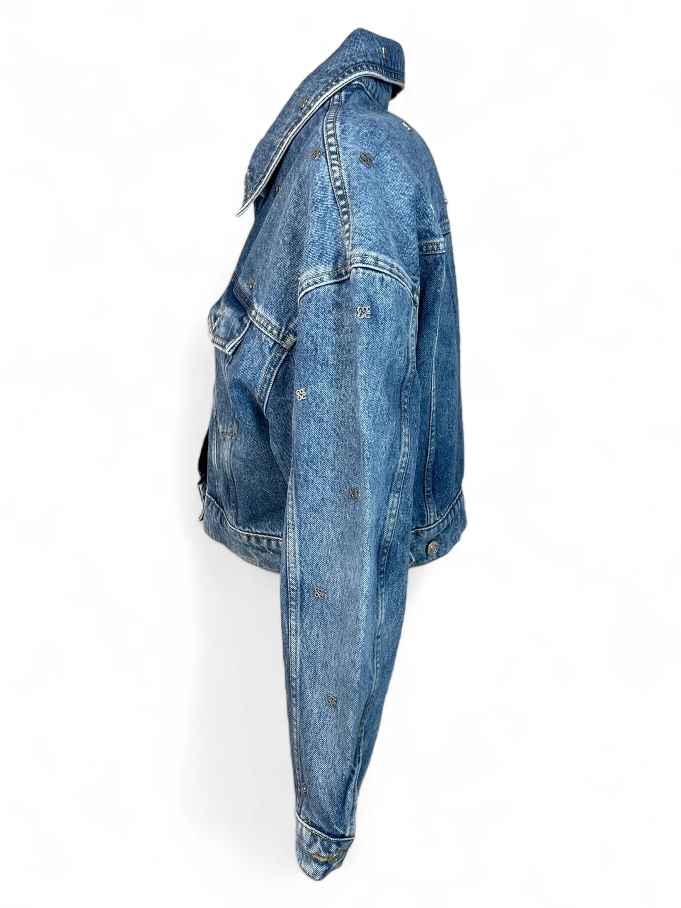 HUGO
50527865 Gisolia 10266024 01Trucker-Jacke in Cropped-Länge Medium Blue