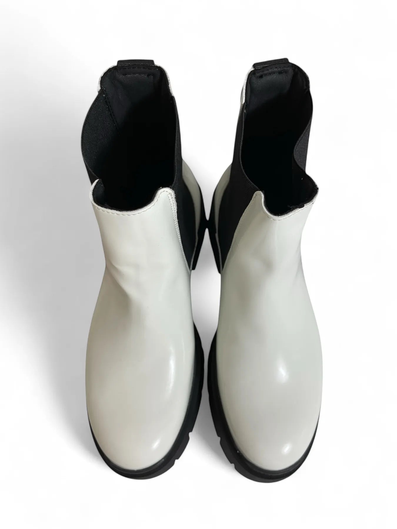 HUGO WOMEN RED 50529828 Kris_ChBootie_BRPU Boots mit beidseitigem Stretcheinsatz Natural 102