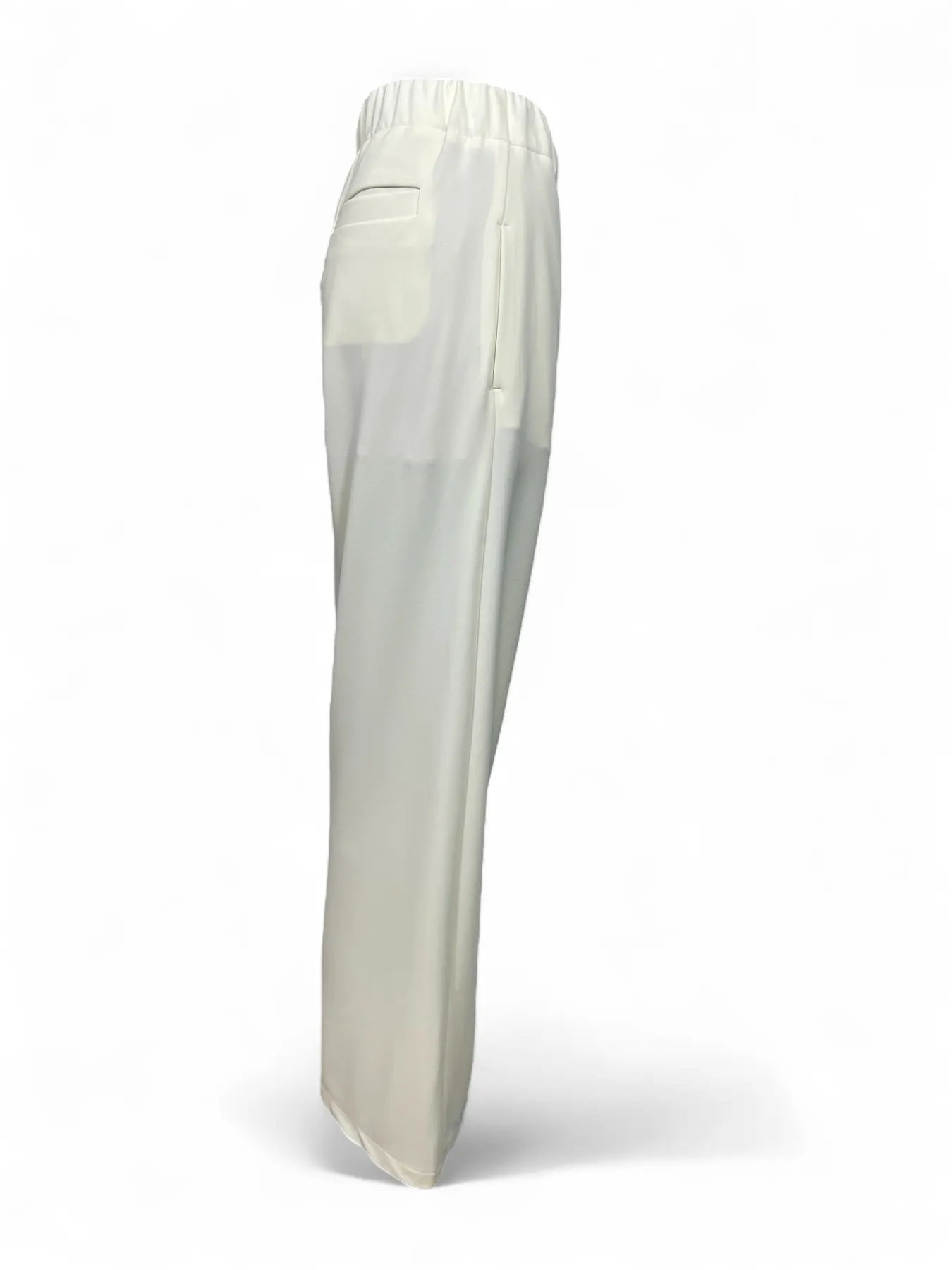 ULI SCHNEIDER 1050244 STRETCH MICRO-JERSEY HOSE OFF WHITE.