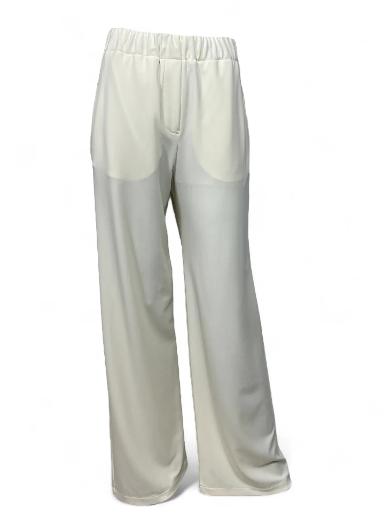 ULI SCHNEIDER 1050244 STRETCH MICRO-JERSEY HOSE OFF WHITE.
