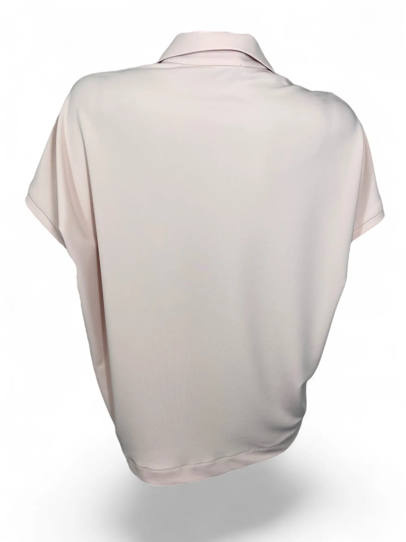 ULI SCHNEIDER 1030344 STRETCH MICRO-JERSEY T-SHIRT POLOSHIRT OFF WHITE.