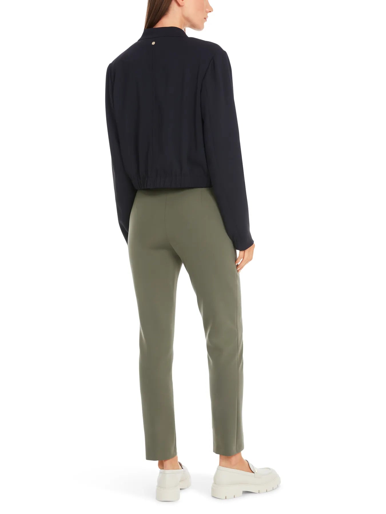 MARC CAIN
YP 81.11 J35
Damen Hose Modell SYDNEY aus Scubajersey dark olive green