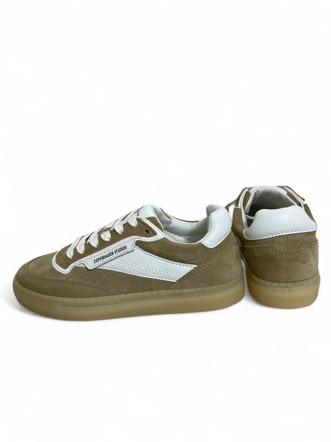 COPENHAGEN CPH90 LEATHER MIX DAMEN SNEAKER SAND/WHITE