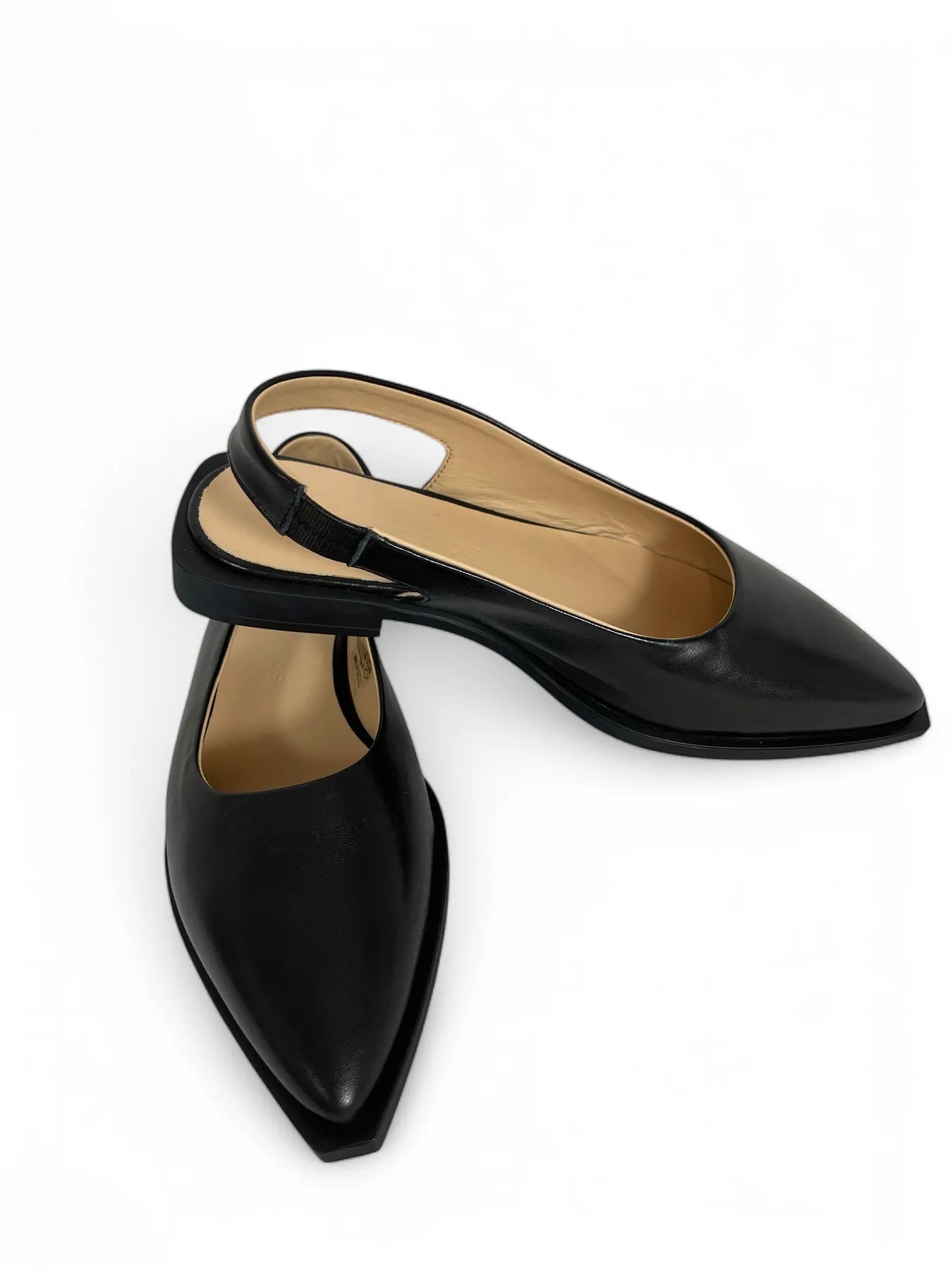 COPENHAGEN - CPH416 LEATHER DAMEN SLINGPUMPS BLACK