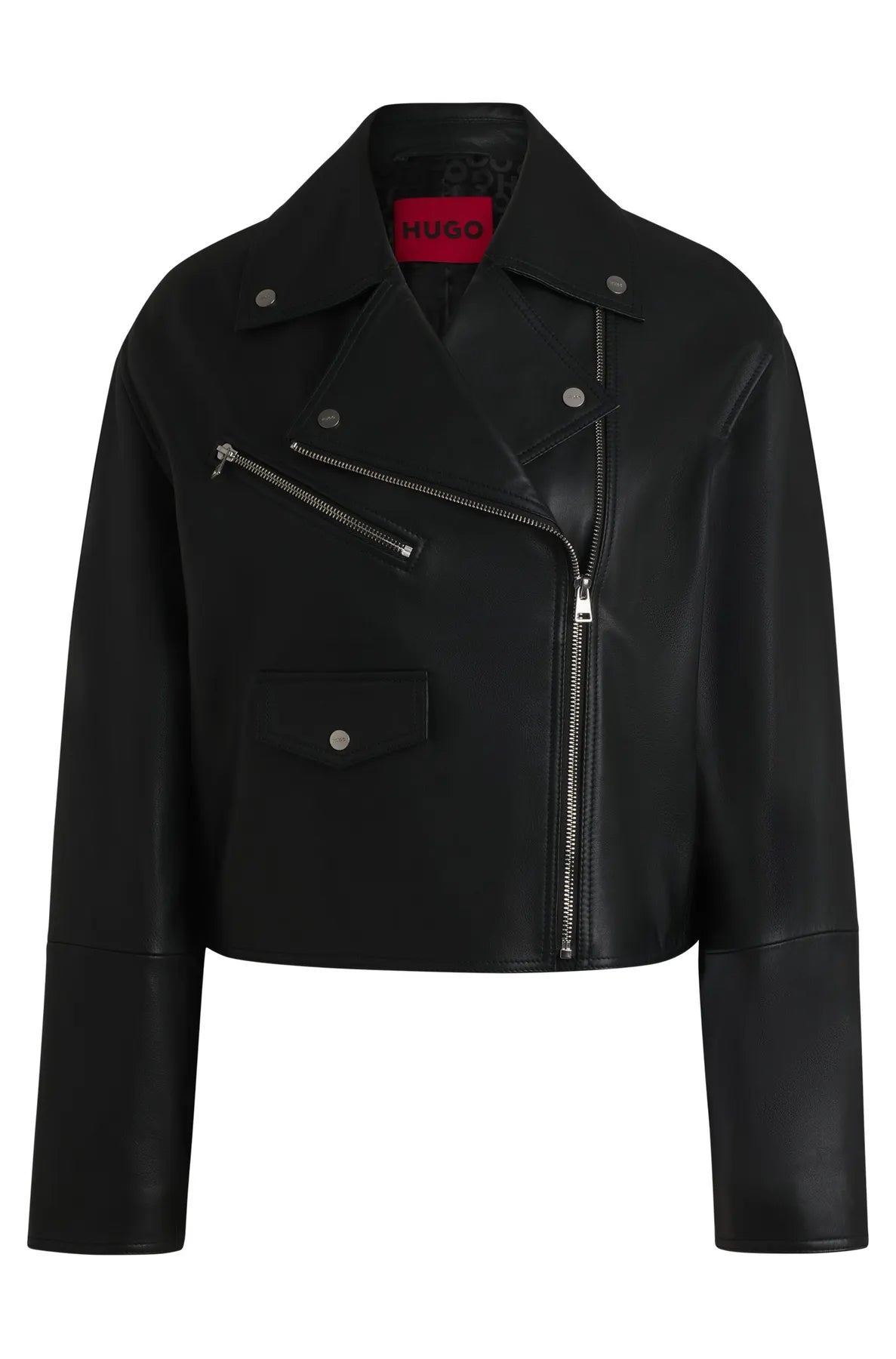 HUGO
50533803 Laridas Damen Bikerjacke Schwarz