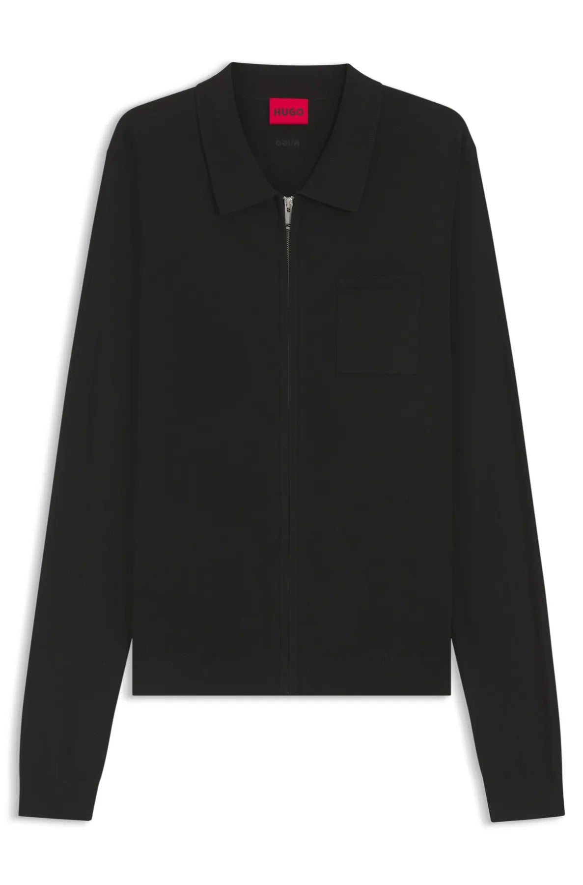 HUGO
50543769 San Jean-CV Herren Strickjacke Schwarz