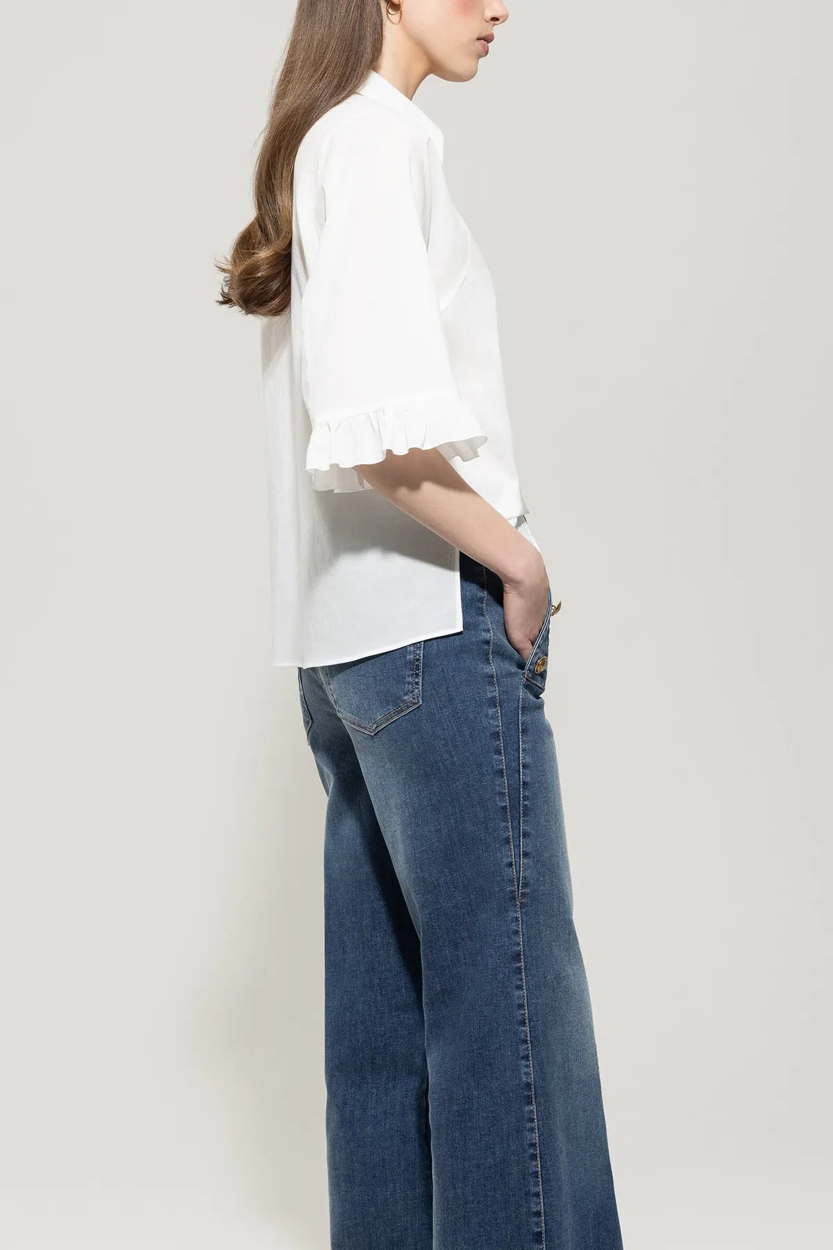 LUISA CERANO 228584/3761-0 Bluse off white