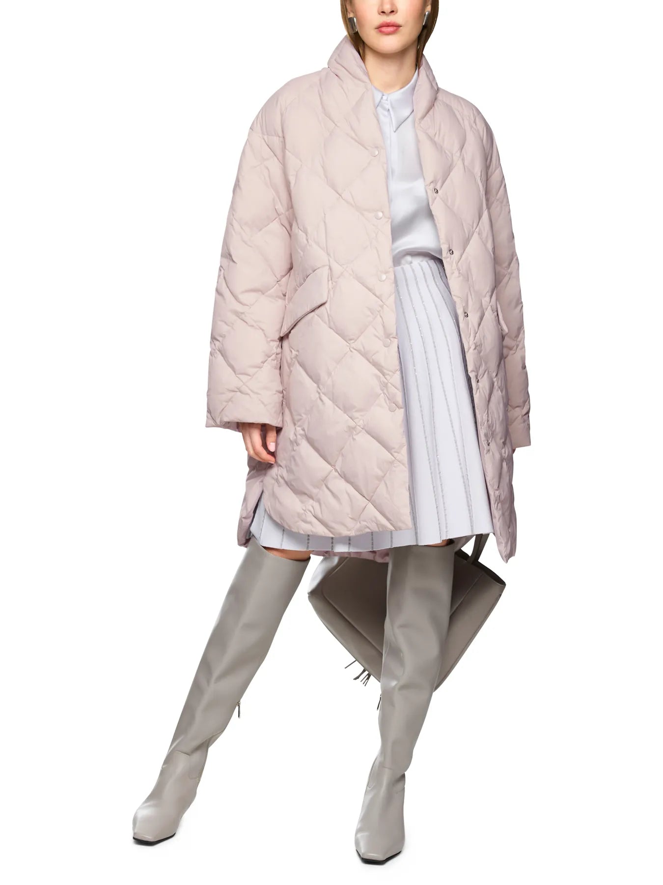 MARC CAIN ZC 11.05 W36 Daunen-Steppmantel Wendemantel