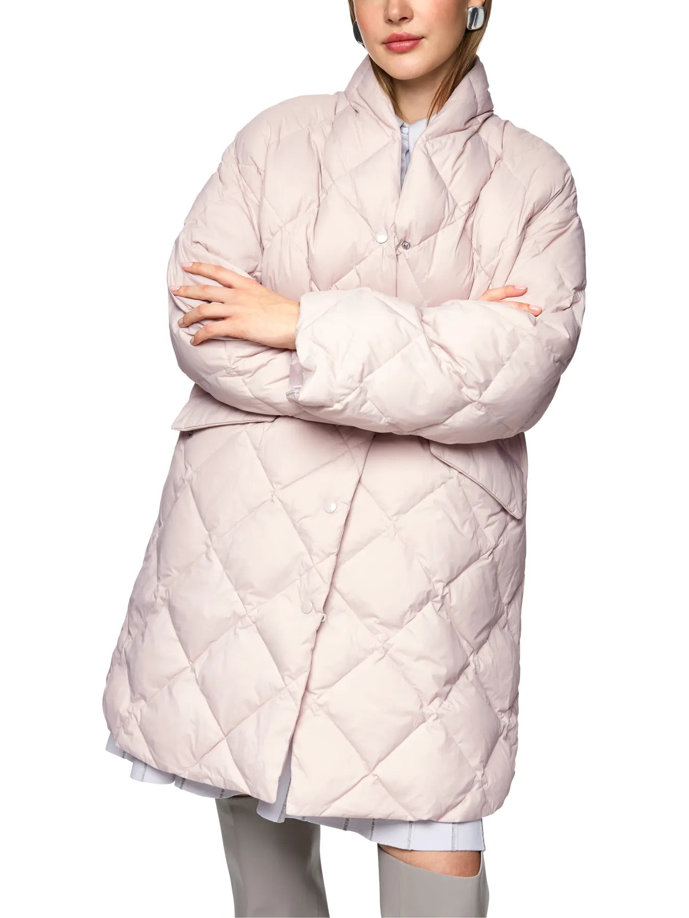 MARC CAIN ZC 11.05 W36 Daunen-Steppmantel Wendemantel