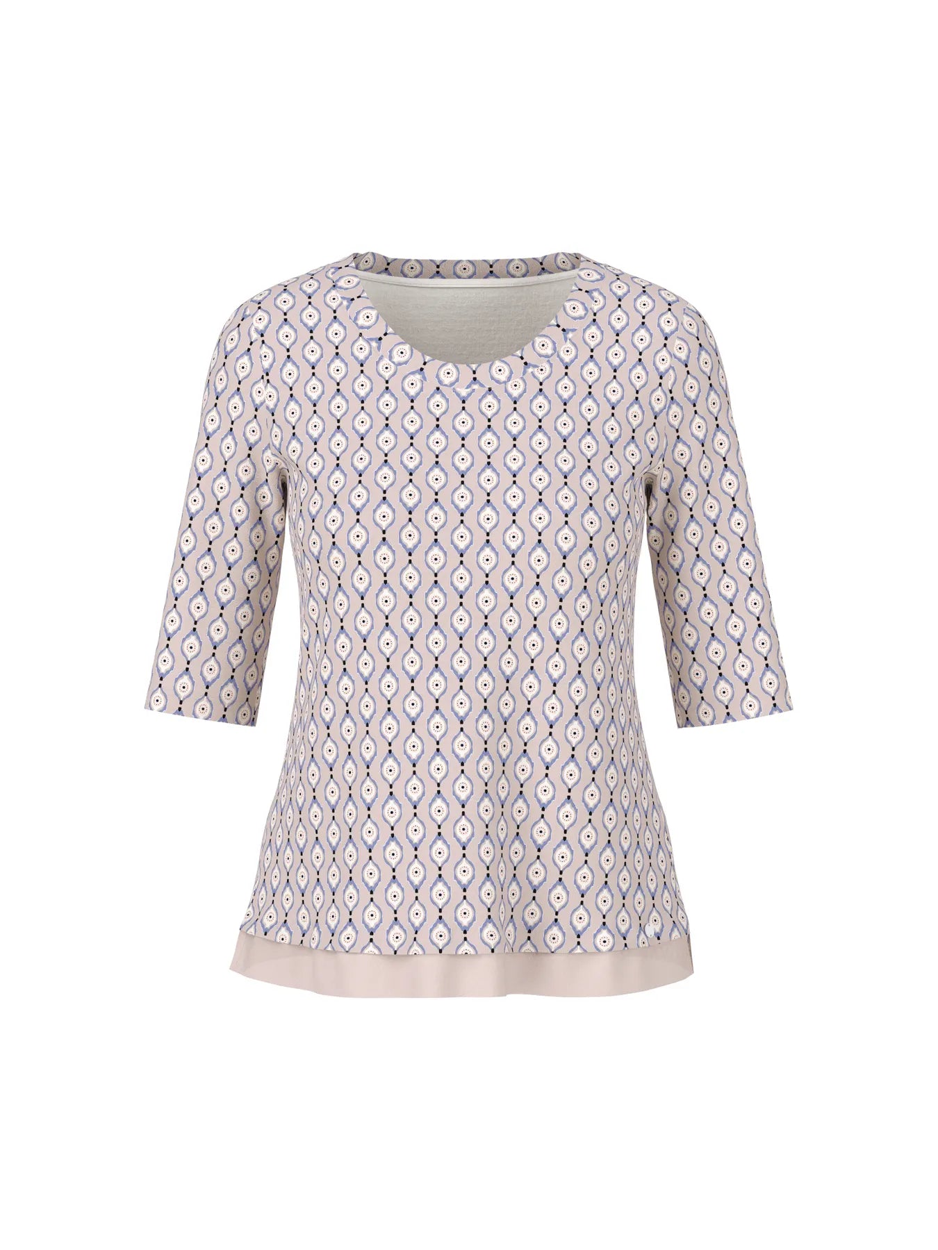 MARC CAIN
ZC 48.26 J09 Bedrucktes T-Shirt Lila