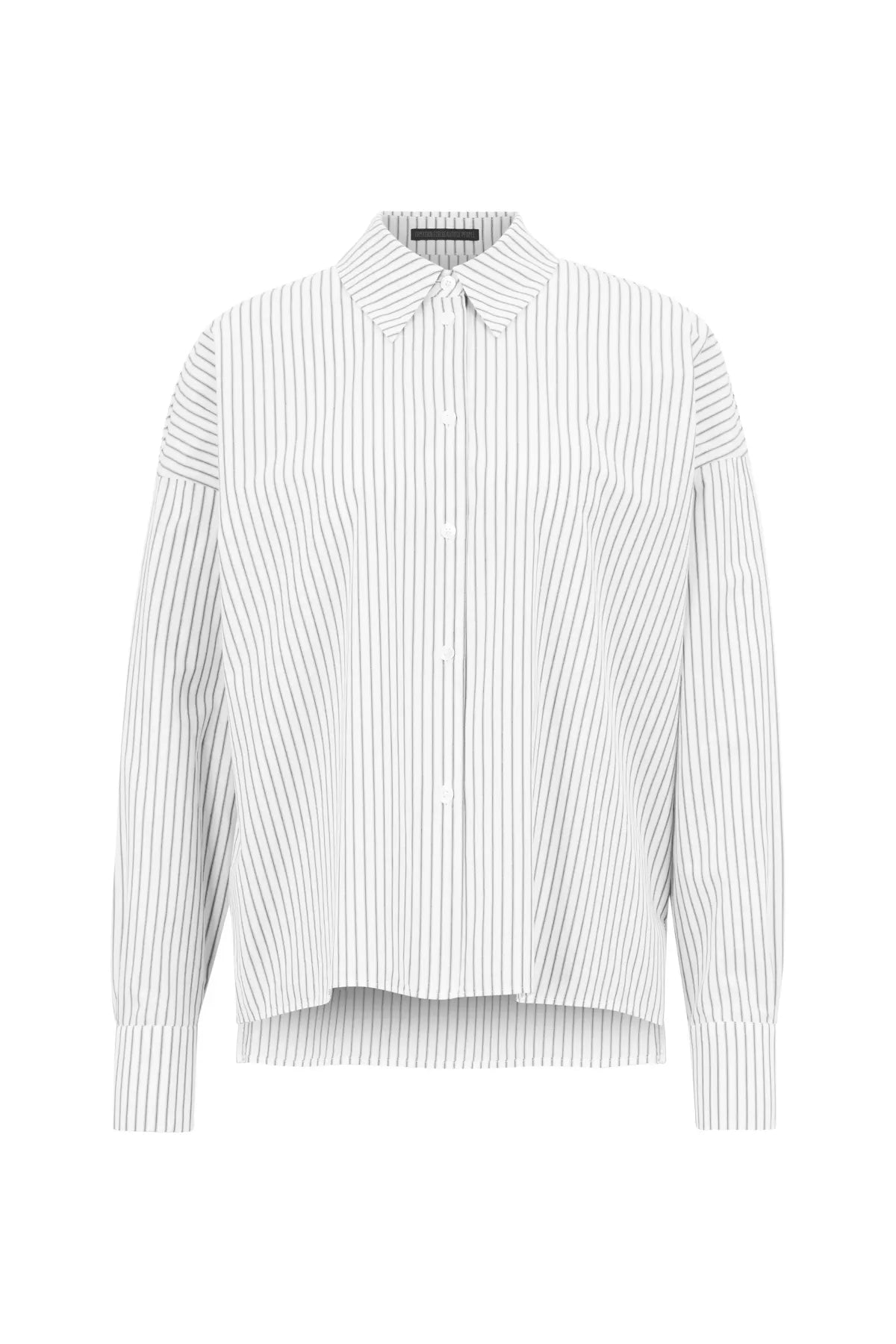 DRYKORN 144121 CLOELIA 10 Damen Bluse Doppelt-Streifen Muster 1907 Ecru